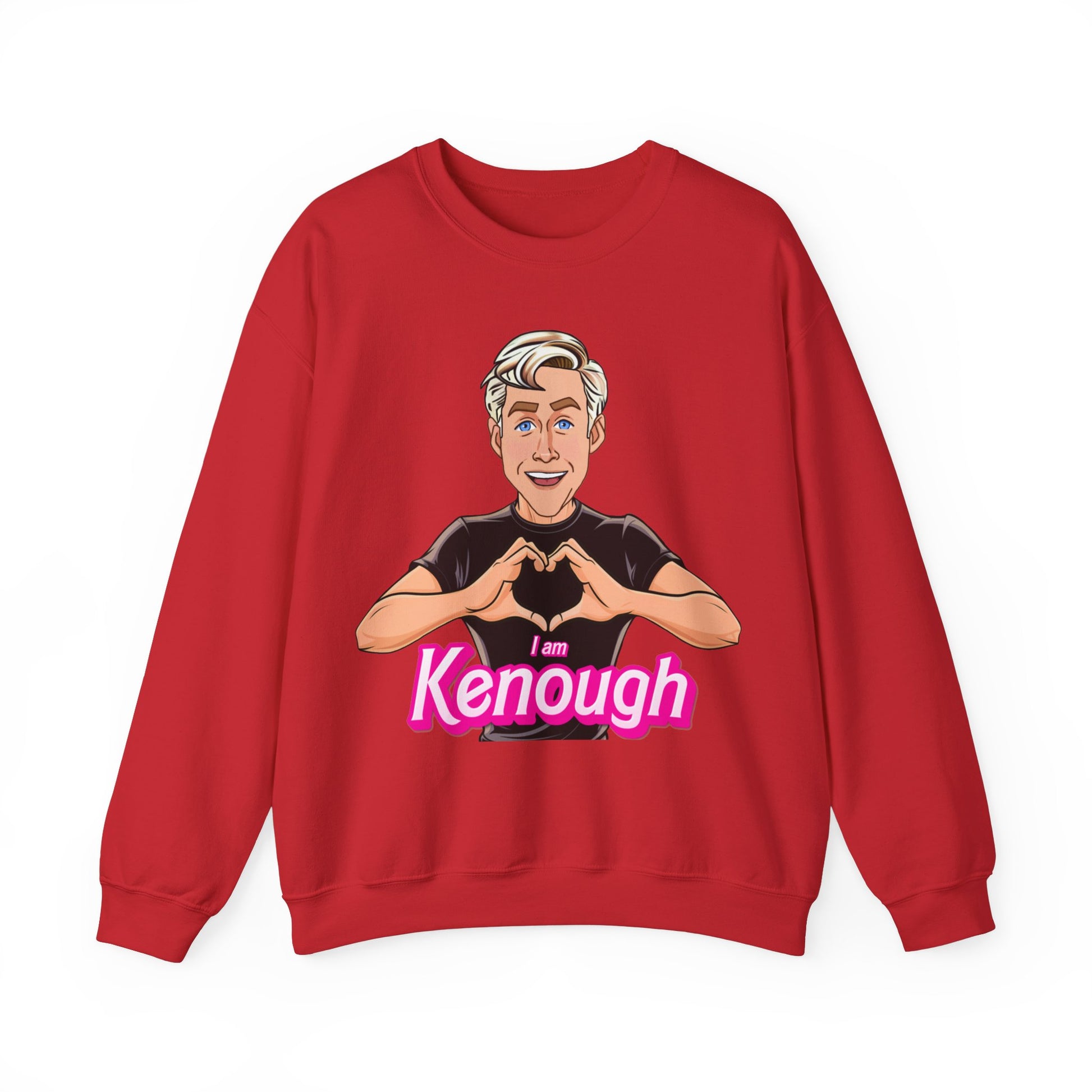 I am Kenough Ryan Gosling Ken Barbie Movie Unisex Heavy Blend Crewneck Sweatshirt Next Cult Brand