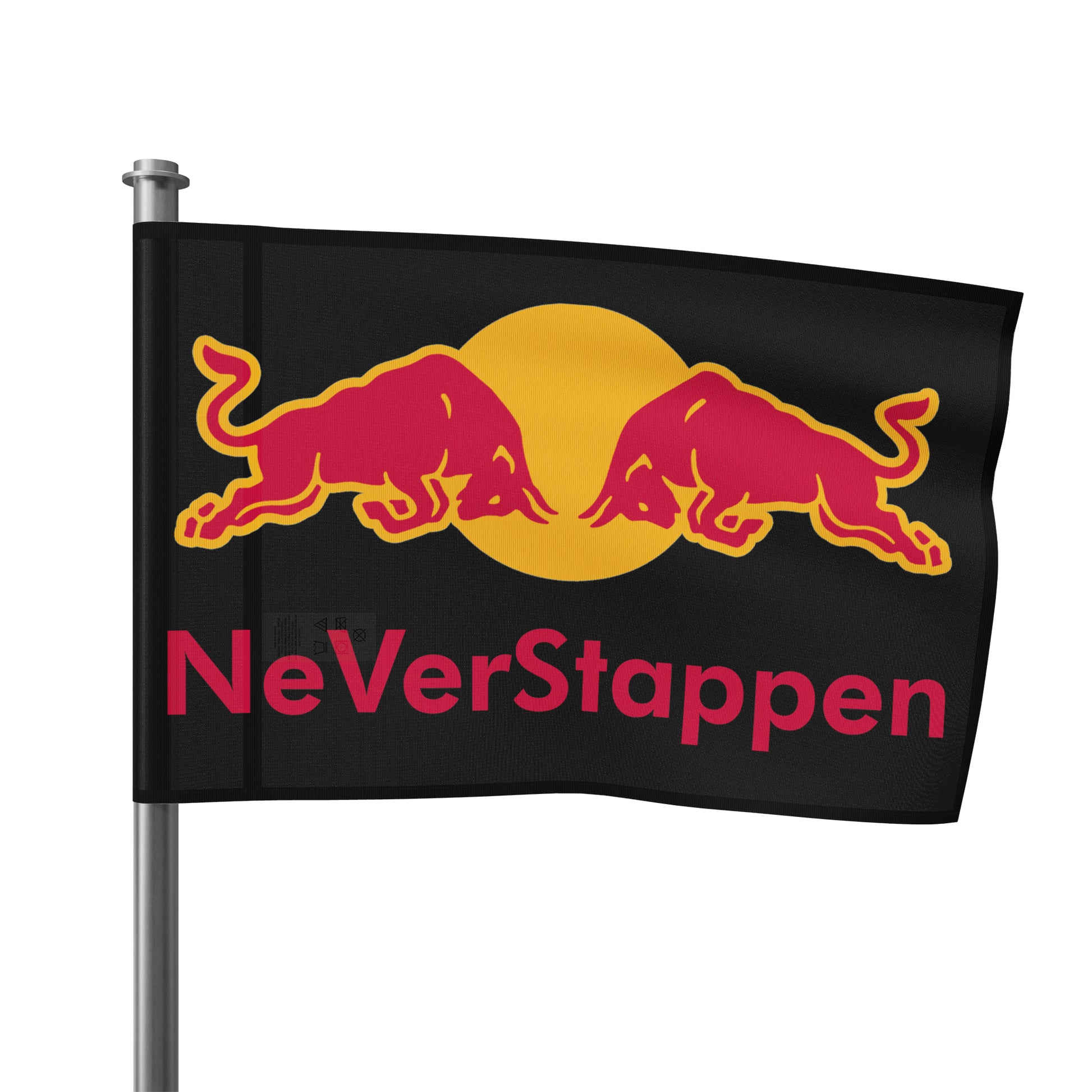 NeVerStappen Red Bull Formula 1 F1 Max Verstappen Flag Next Cult Brand F1, Max Verstappen, Red Bull