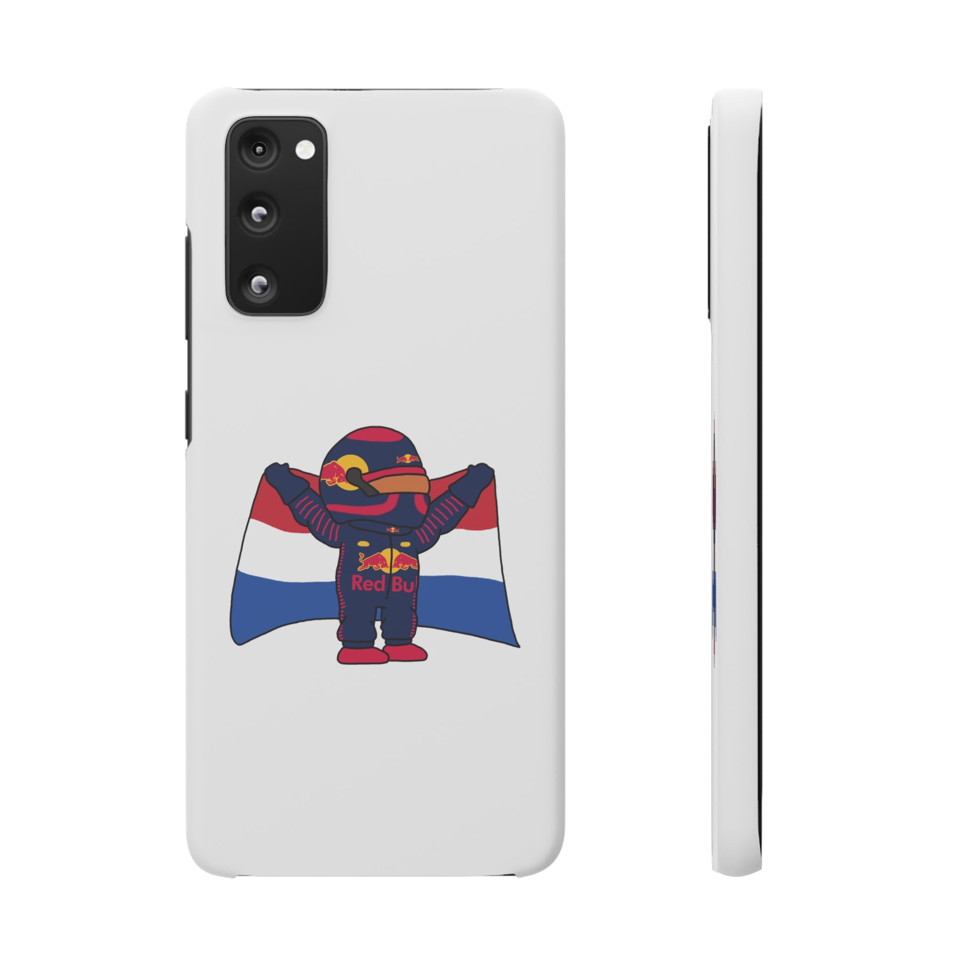 NeVerStappen Red Bull Formula 1 F1 Max Verstappen Snap Case Samsung Galaxy S20 FE Matte Mobile Phone Cases F1 Max Verstappen Red Bull Printify