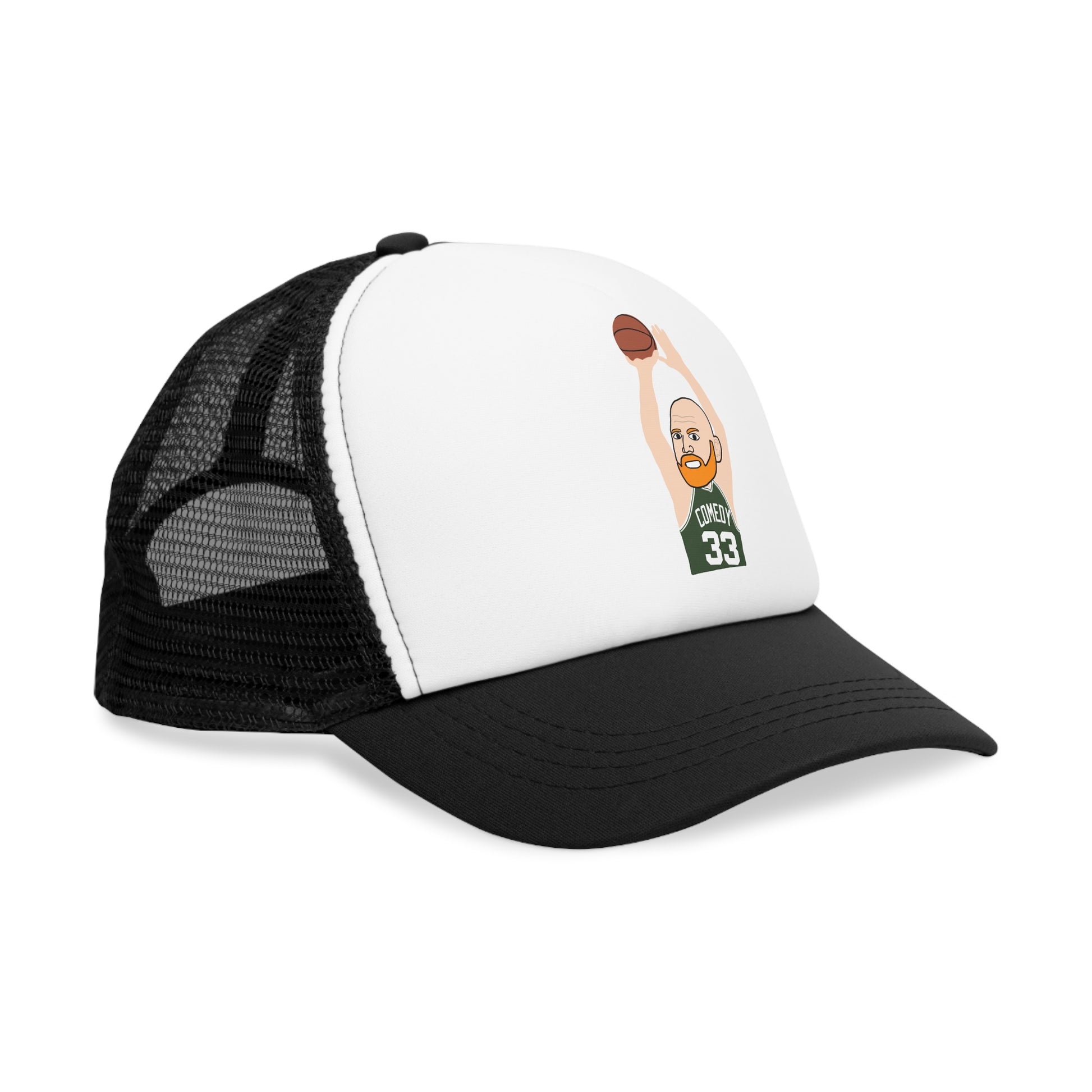 Bill Burrd Boston Celtics Larry Bird Bill Burr Mesh Cap Next Cult Brand