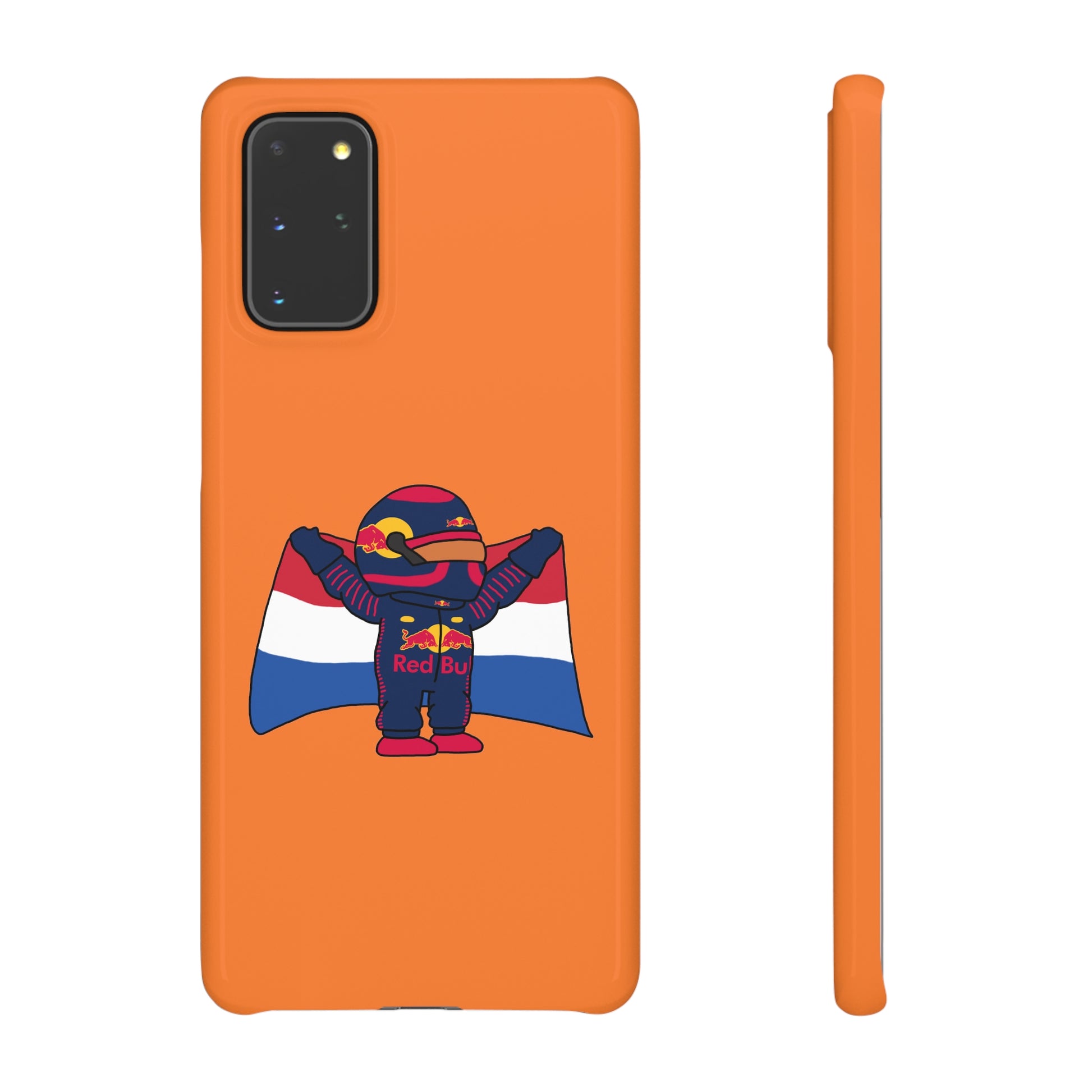 NeVerStappen Red Bull Formula 1 F1 Max Verstappen Snap Case Samsung Galaxy S20+ Glossy Mobile Phone Cases F1 Max Verstappen Red Bull Printify