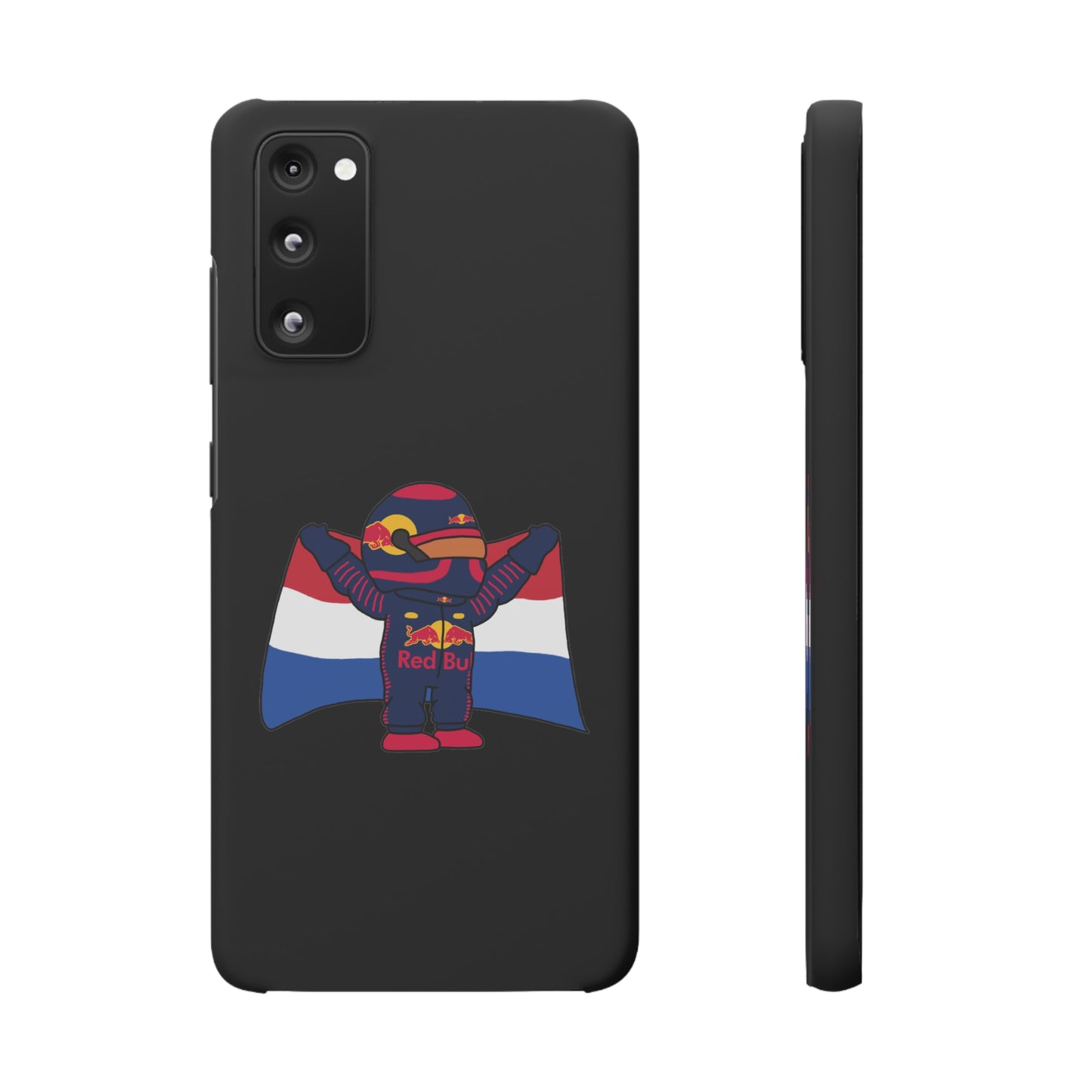 NeVerStappen Red Bull Formula 1 F1 Max Verstappen Snap Case Samsung Galaxy S20 FE Matte Mobile Phone Cases F1 Max Verstappen Red Bull Printify