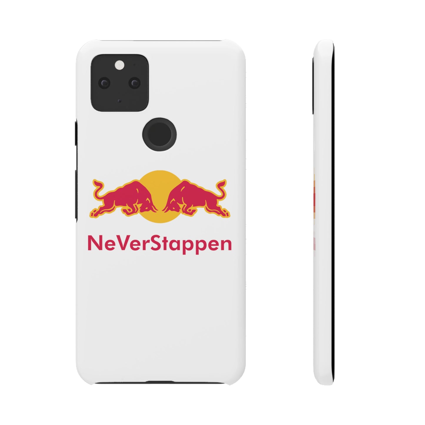 NeVerStappen Red Bull Formula 1 F1 Max Verstappen Snap Case Google Pixel 5 5G Glossy Mobile Phone Cases F1 Max Verstappen Red Bull Printify