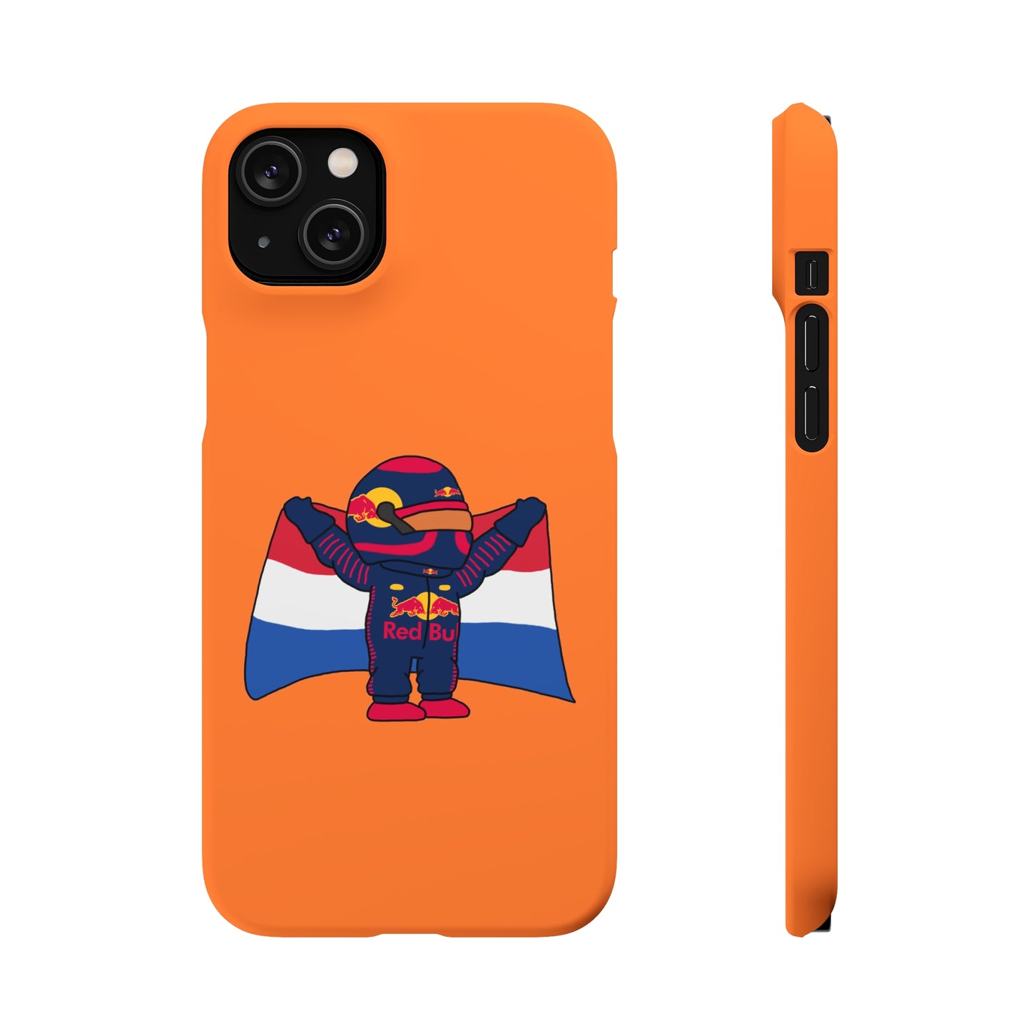 NeVerStappen Red Bull Formula 1 F1 Max Verstappen Snap Case iPhone 14 Plus Matte Mobile Phone Cases F1 Max Verstappen Red Bull Printify