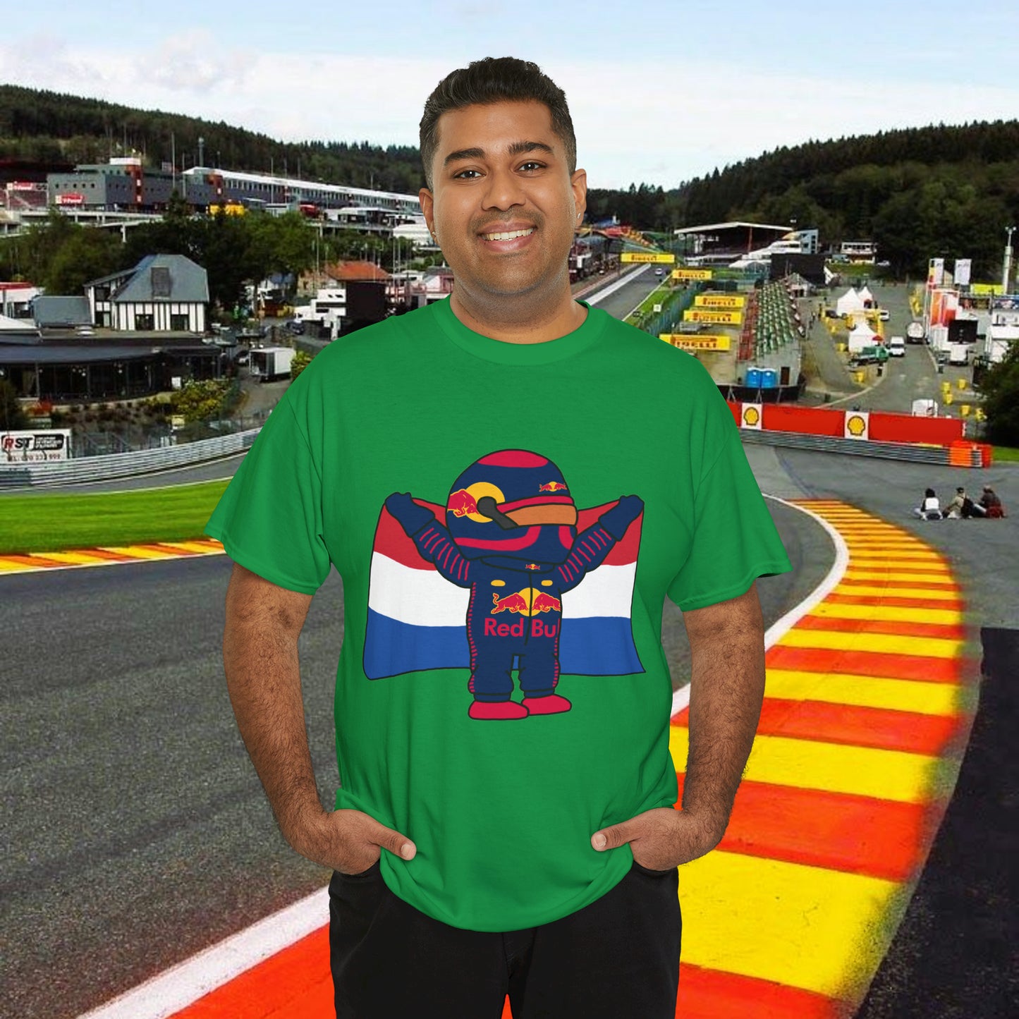 Max Verstappen Shirt Verstappen T-shirt Red Bull T shirt F1 tshirt Formula 1 tee F1 Gift Formula 1 Gift Red Bull Fan Gift Funny Racing Shirt Irish Green T-shirts F1 Max Verstappen Red Bull Printify