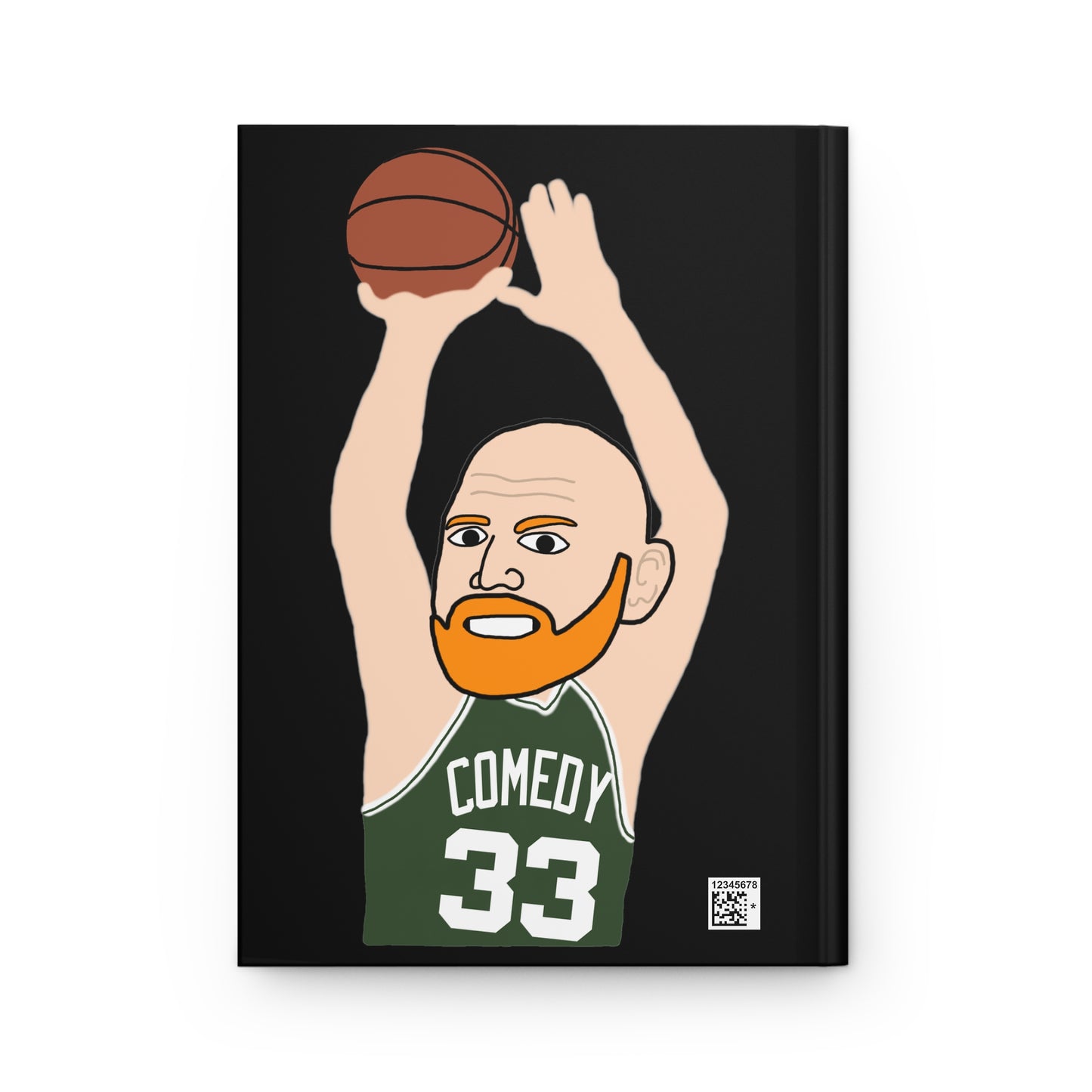 Bill Burrd Boston Celtics Larry Bird Bill Burr Hardcover Journal Notebooks Basketball Bill Burr Boston Celtics Monday Morning Podcast NBA Podcasts Stand-up Comedy Printify