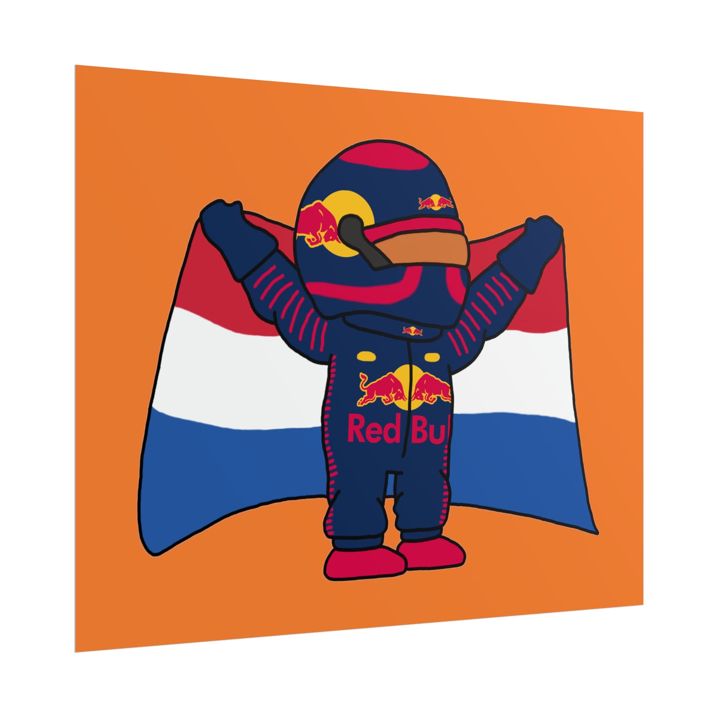 NeVerStappen Red Bull Formula 1 F1 Max Verstappen Poster Posters F1 Max Verstappen Red Bull Printify