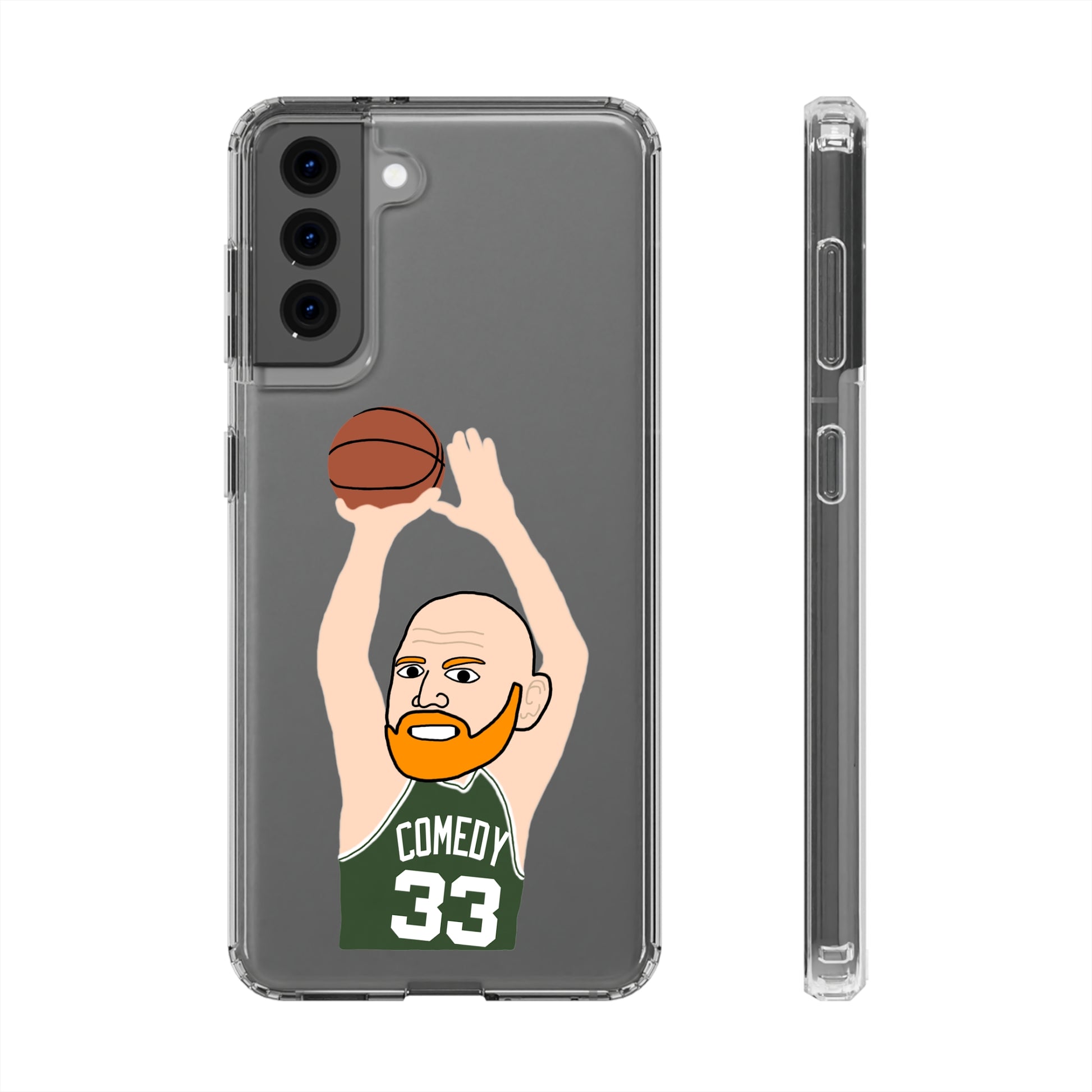 Bill Burrd Boston Celtics Larry Bird Bill Burr Clear Case Next Cult Brand