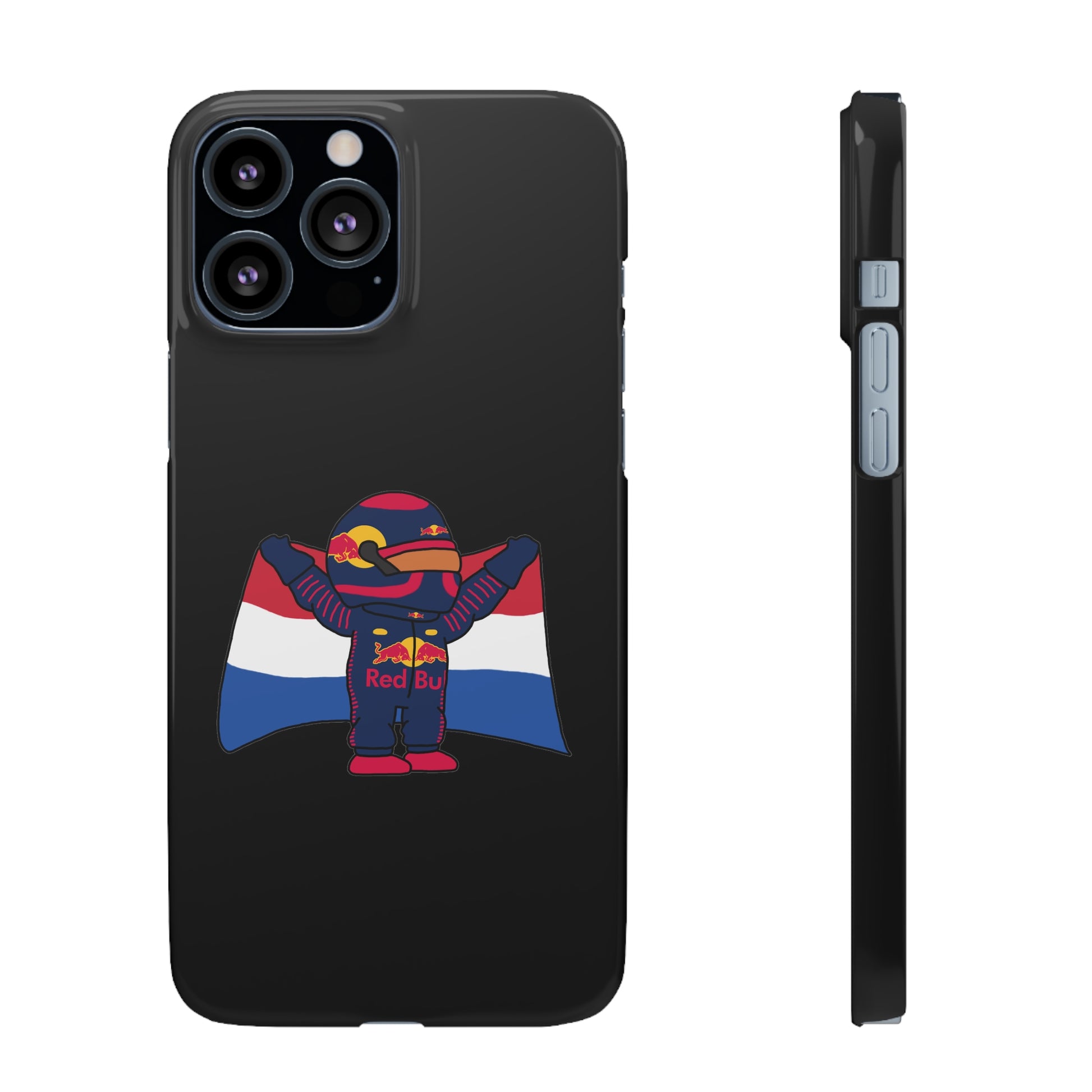 NeVerStappen Red Bull Formula 1 F1 Max Verstappen Snap Case iPhone 13 Pro Max Glossy Mobile Phone Cases F1 Max Verstappen Red Bull Printify