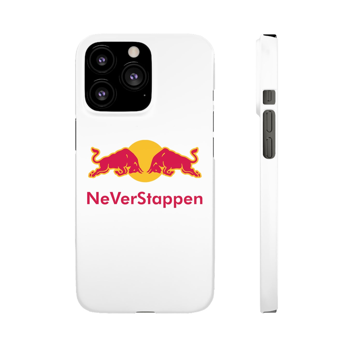 NeVerStappen Red Bull Formula 1 F1 Max Verstappen Snap Case iPhone 13 Pro Matte Mobile Phone Cases F1 Max Verstappen Red Bull Printify