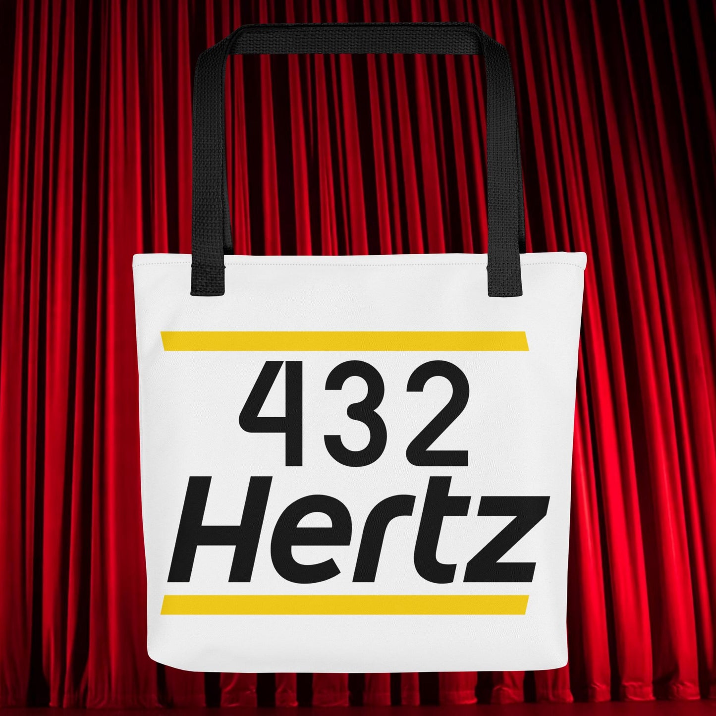 432Hz Hertz Matt and Shane's Secret Podcast MSSP Tote bag Next Cult Brand