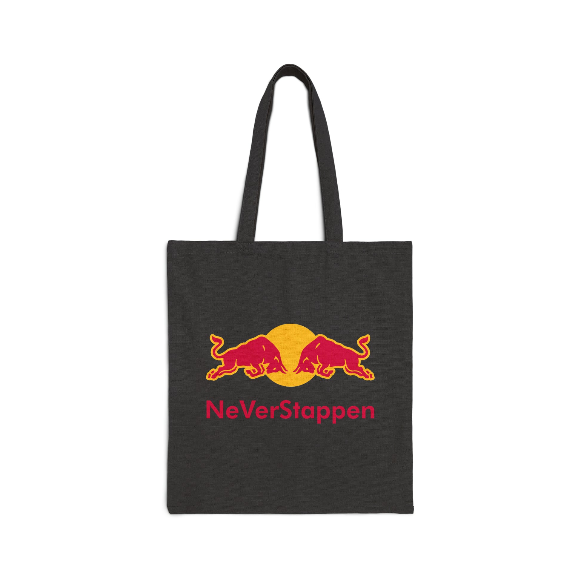 NeVerStappen Red Bull Max Vertsappen Cotton Canvas Tote Bag Next Cult Brand