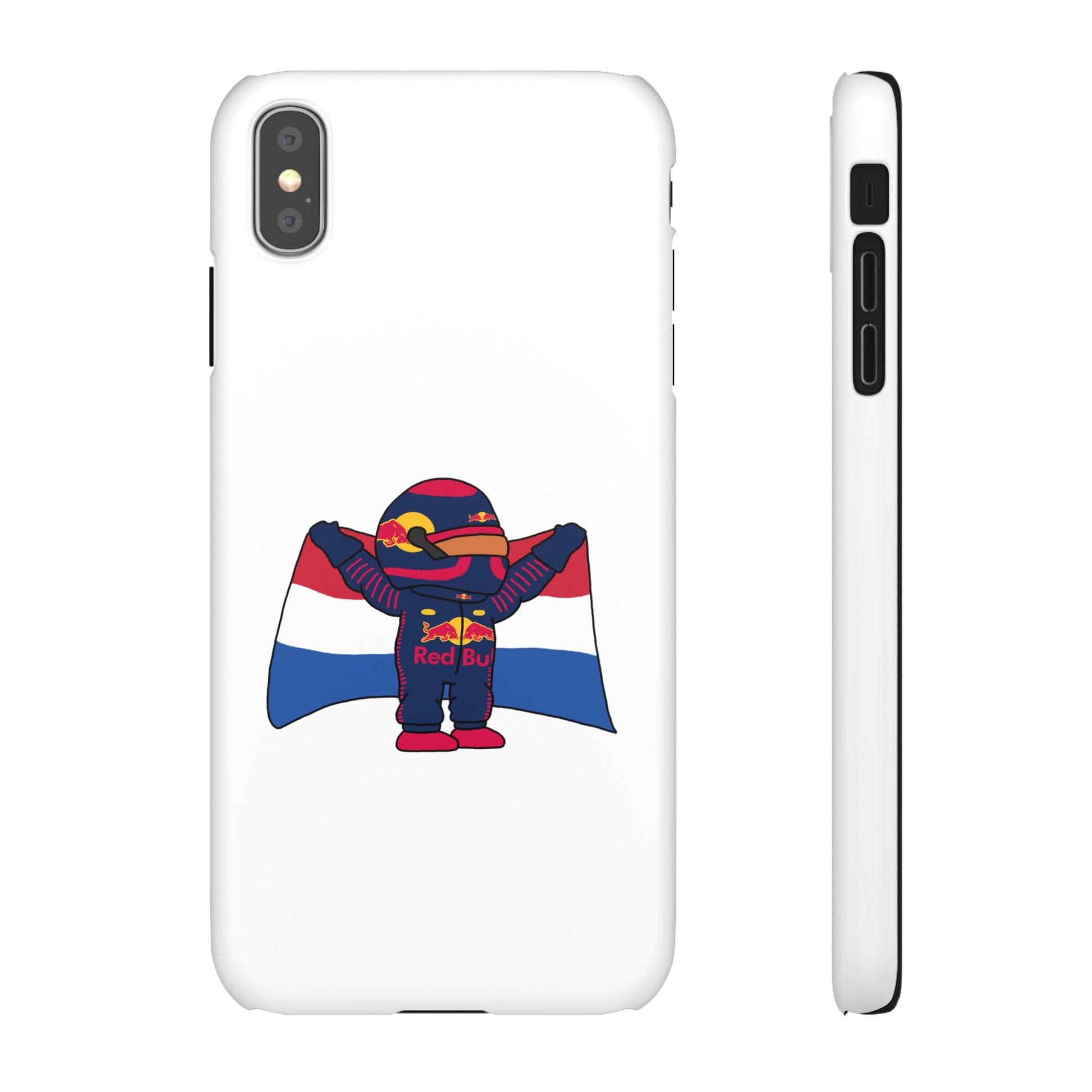 NeVerStappen Red Bull Formula 1 F1 Max Verstappen Snap Case iPhone XS MAX Matte Mobile Phone Cases F1 Max Verstappen Red Bull Printify