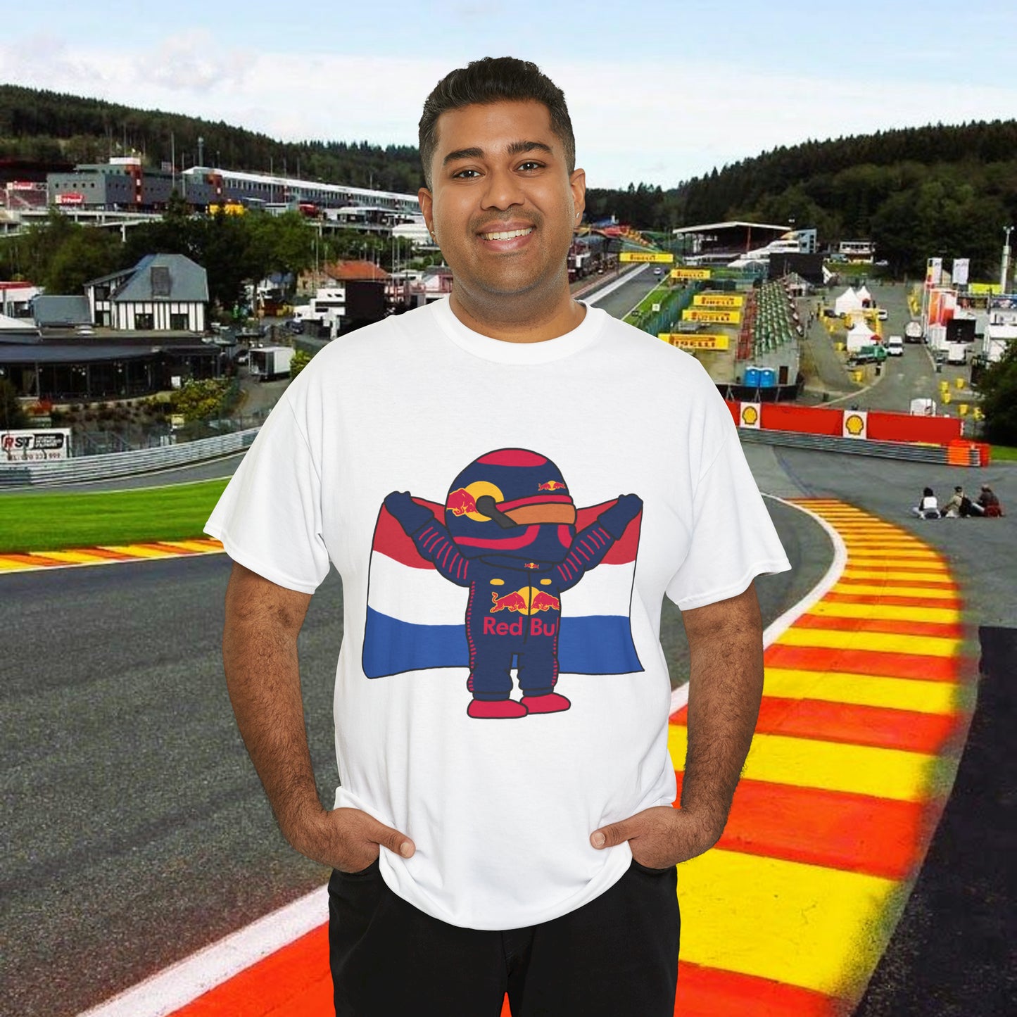 Max Verstappen Shirt Verstappen T-shirt Red Bull T shirt F1 tshirt Formula 1 tee F1 Gift Formula 1 Gift Red Bull Fan Gift Funny Racing Shirt White T-shirts F1 Max Verstappen Red Bull Printify