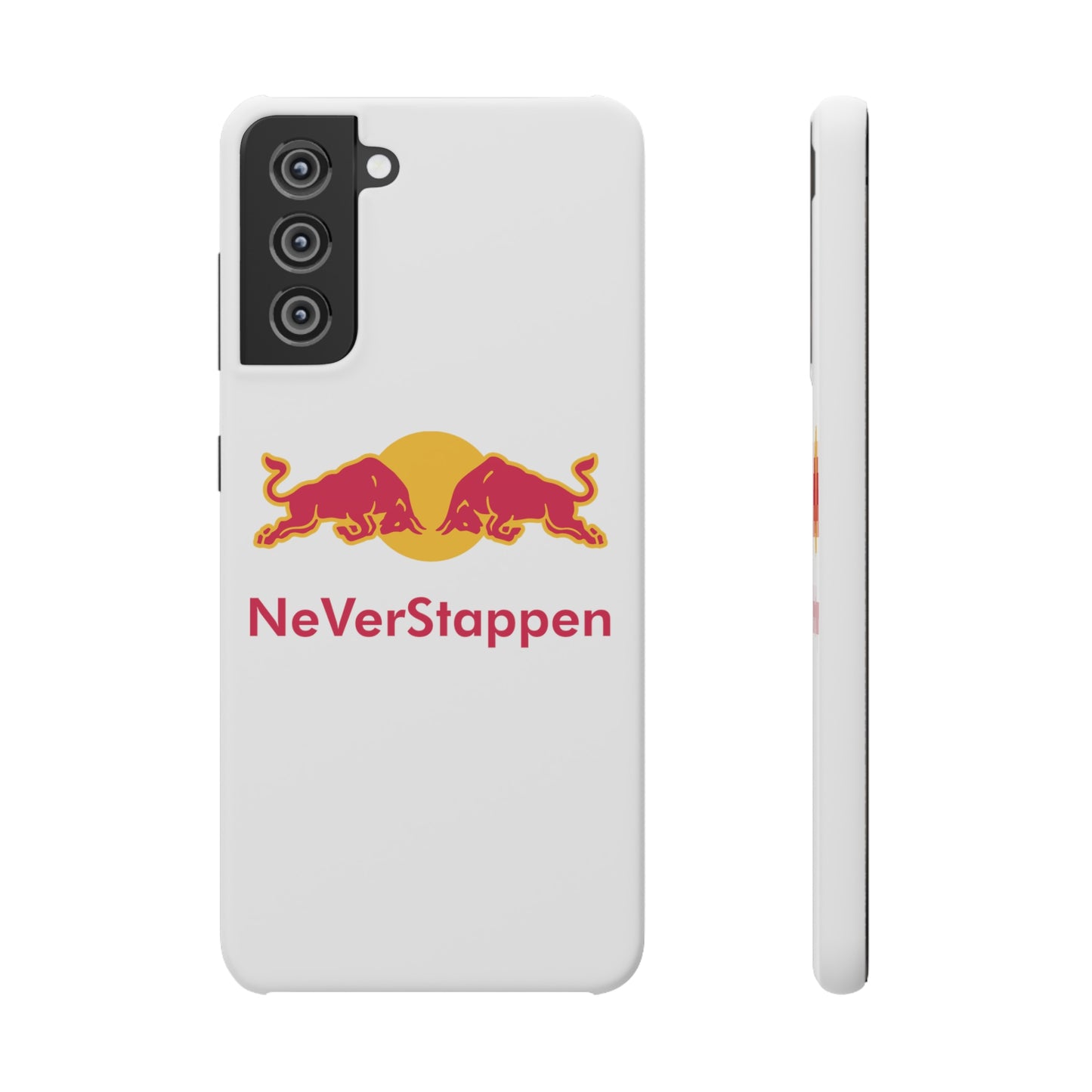 NeVerStappen Red Bull Formula 1 F1 Max Verstappen Snap Case Samsung Galaxy S21 Matte Mobile Phone Cases F1 Max Verstappen Red Bull Printify