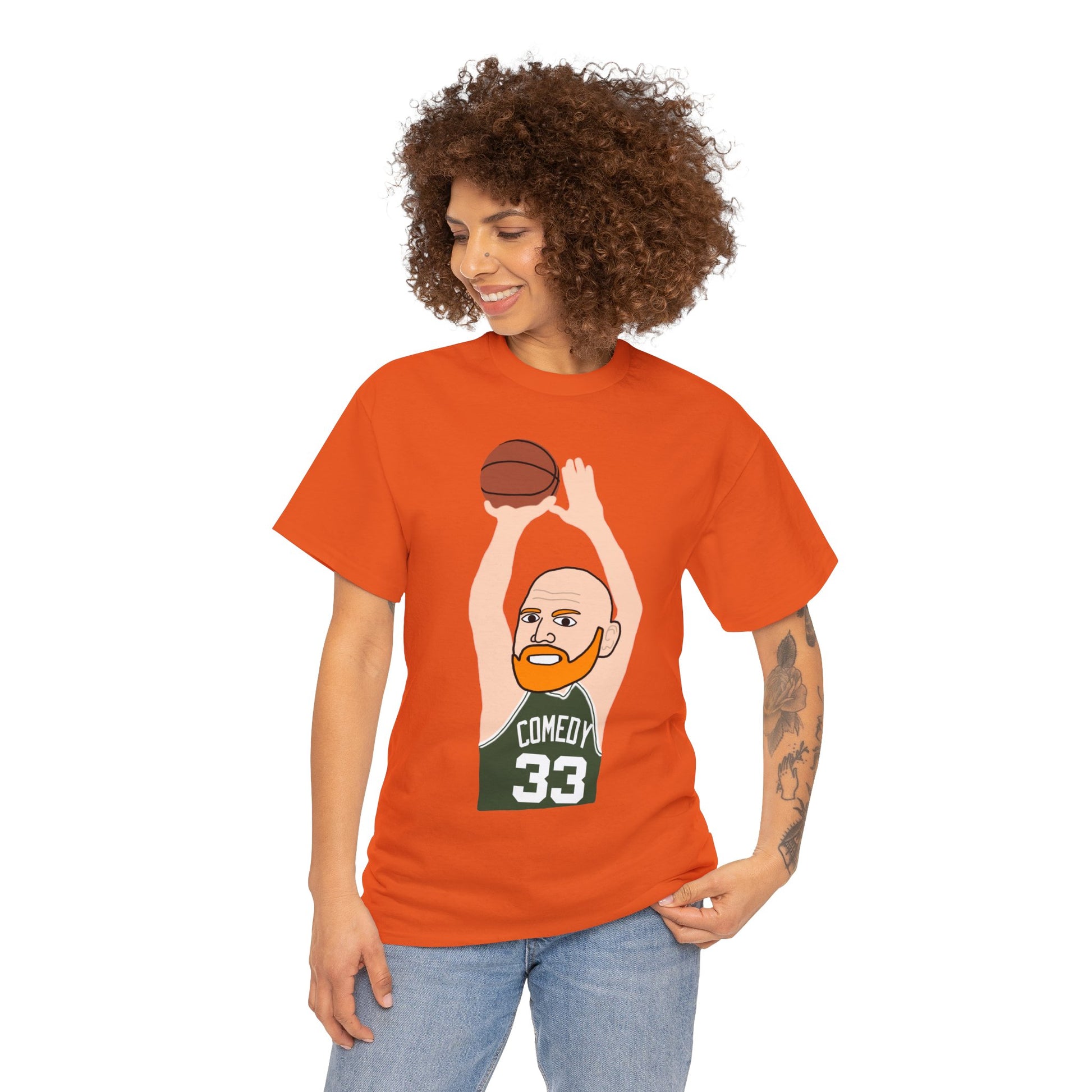 Bill Burr Tshirt Boston Celtics Shirt Larry Bird T-shirt Monday Morning Podcast Merch Podcast Gift Celtics Fan Gift Basketball Fan Gift Next Cult Brand Bill Burr, Monday Morning Podcast, Podcasts, Stand-up Comedy