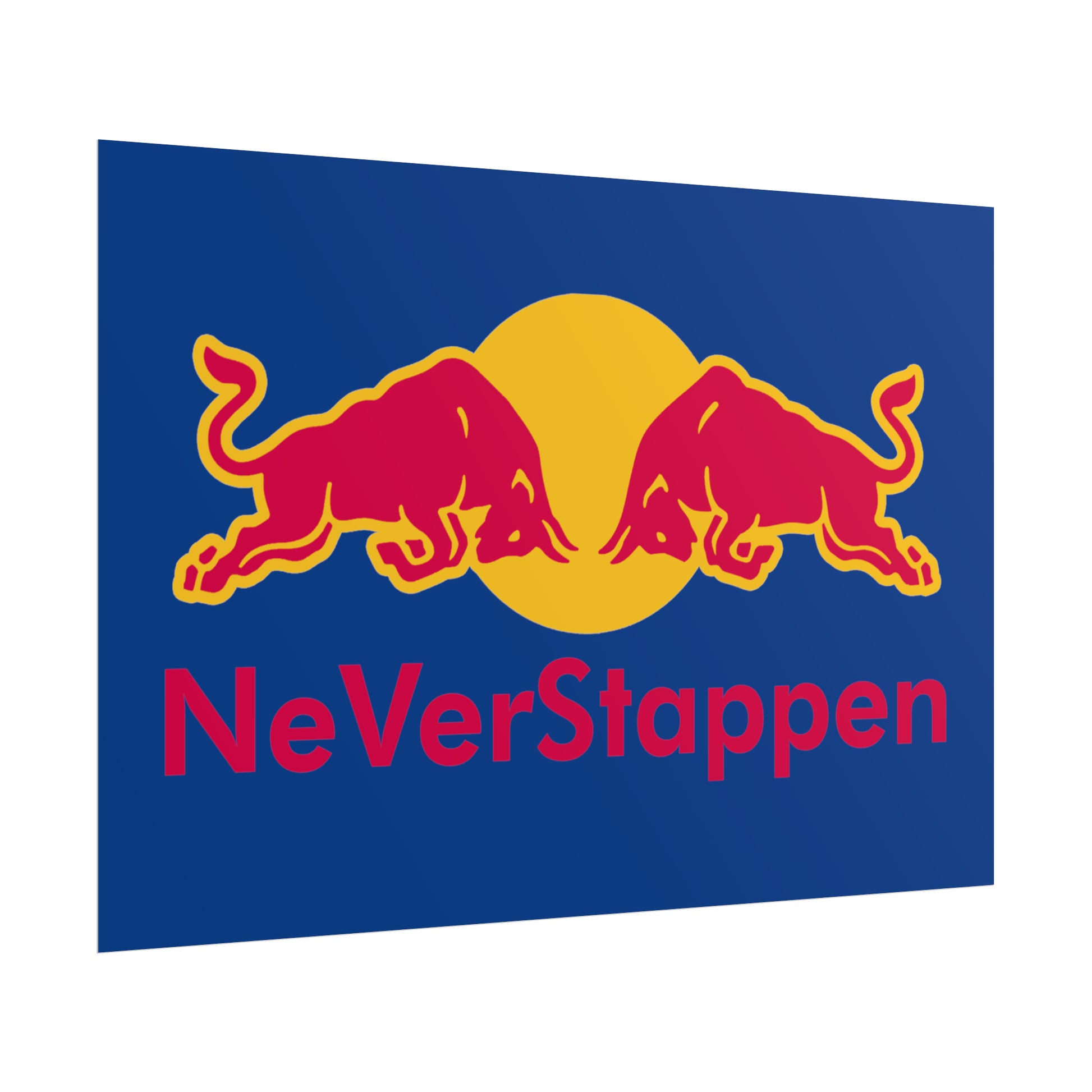 NeVerStappen Red Bull Formula 1 F1 Max Verstappen Poster Posters F1 Max Verstappen Red Bull Printify