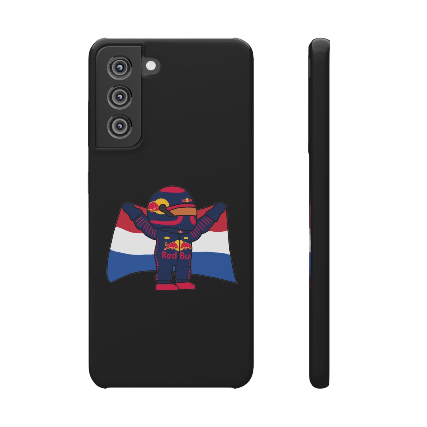 NeVerStappen Red Bull Formula 1 F1 Max Verstappen Snap Case Samsung Galaxy S21 FE Glossy Mobile Phone Cases F1 Max Verstappen Red Bull Printify