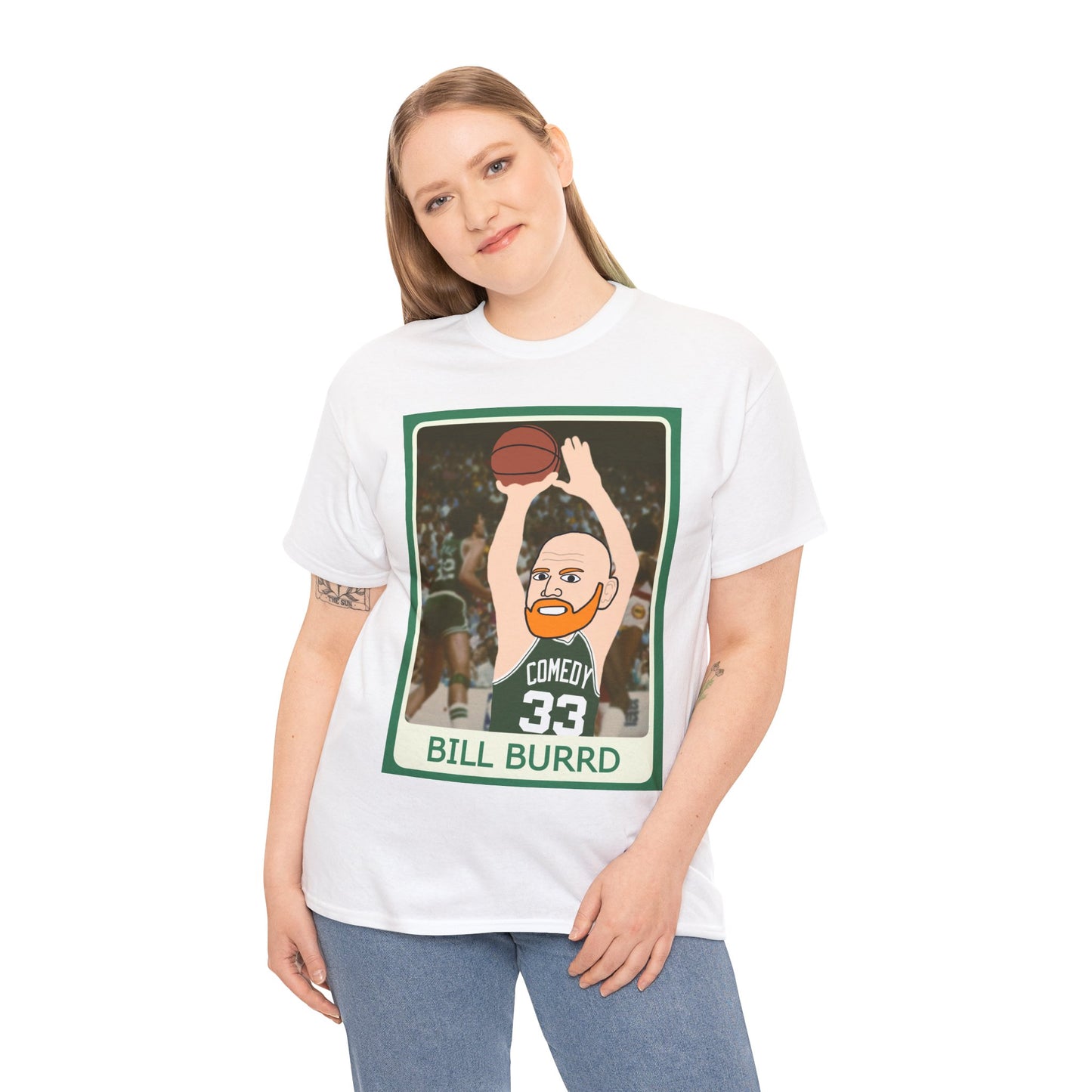 Bill Burr T-shirt Boston Celtics Tshirt Larry Bird Shirt Monday Morning Podcast Merch Podcast Gift Celtics Fan Gift Basketball Fan Gift T-shirts Basketball Bill Burr Boston Celtics Monday Morning Podcast NBA Podcasts Stand-up Comedy Printify