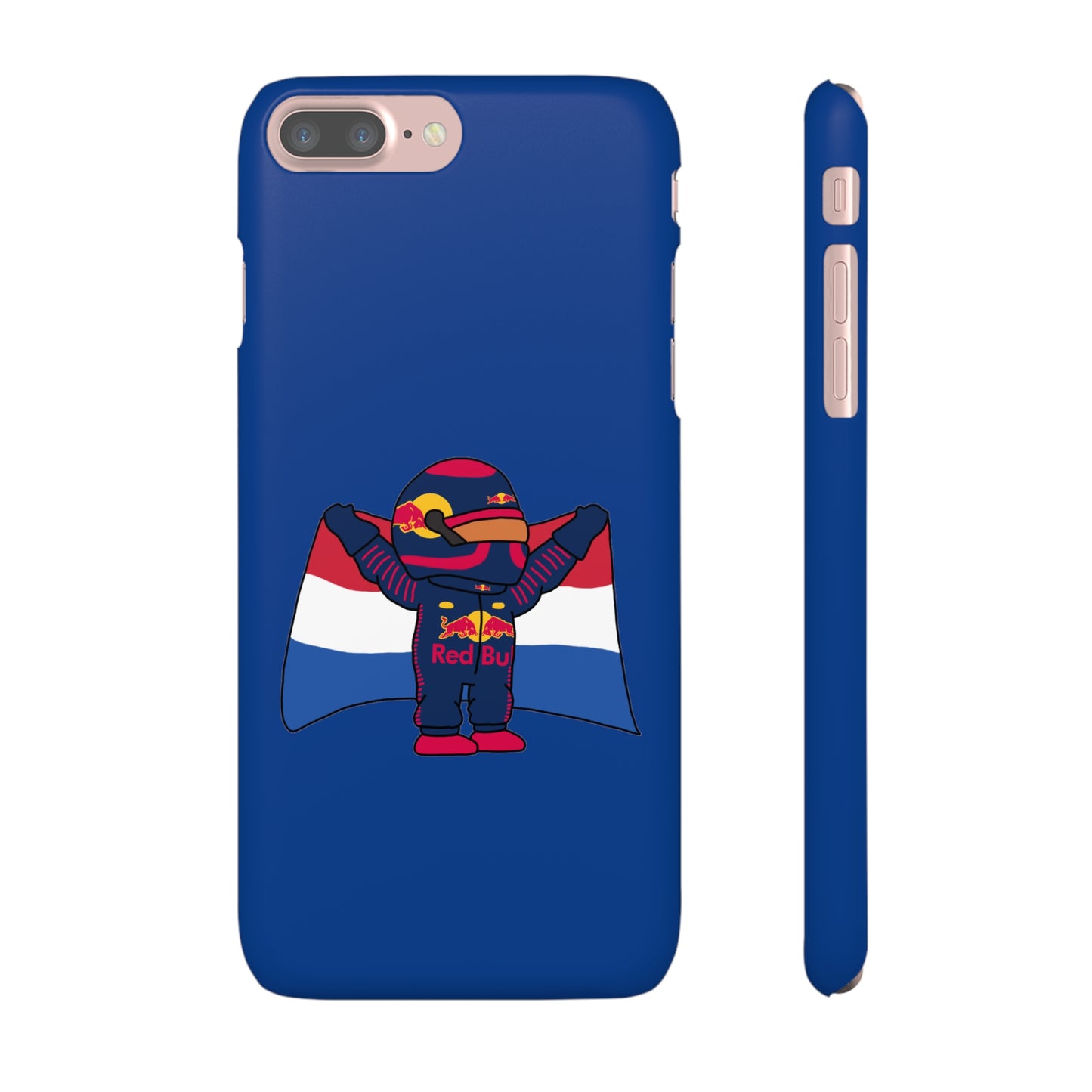 NeVerStappen Red Bull Formula 1 F1 Max Verstappen Snap Case iPhone 7 Plus Matte Mobile Phone Cases F1 Max Verstappen Red Bull Printify