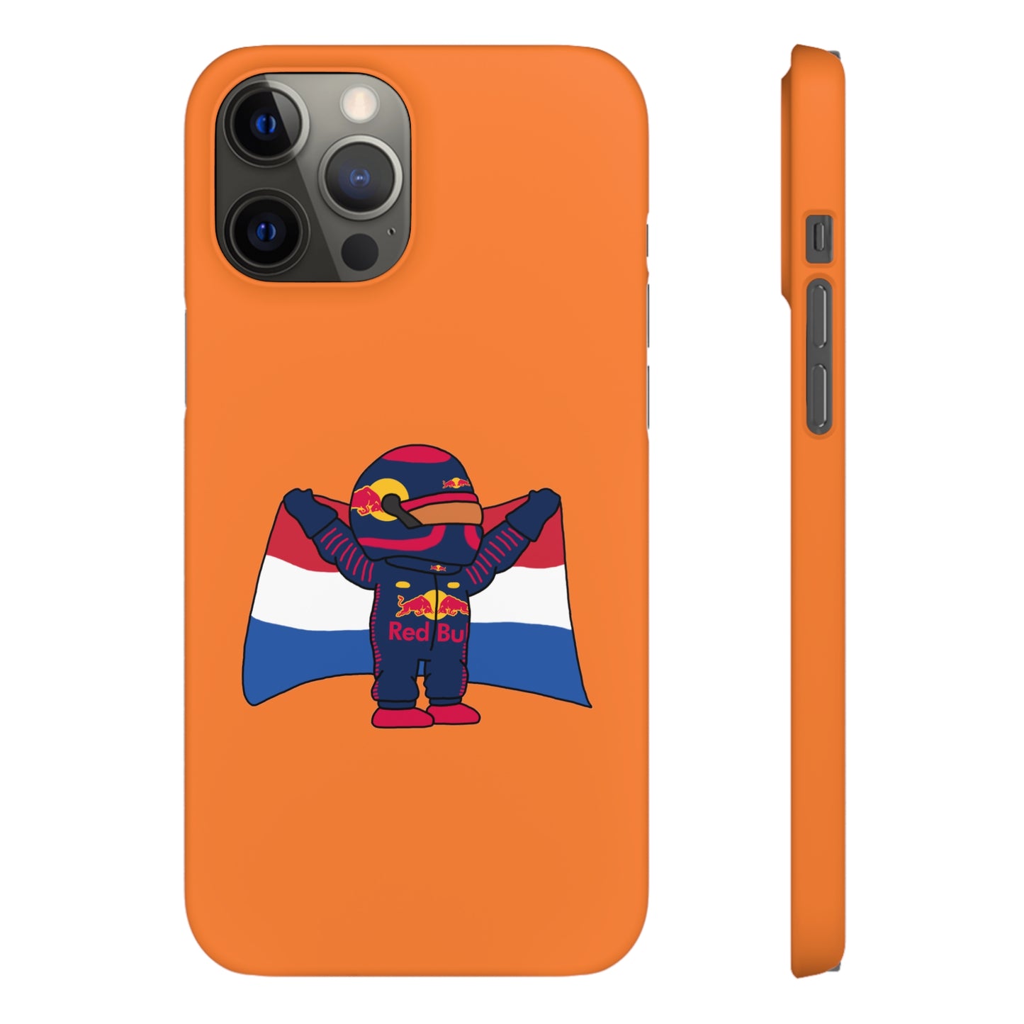 NeVerStappen Red Bull Formula 1 F1 Max Verstappen Snap Case iPhone 12 Pro Max Matte Mobile Phone Cases F1 Max Verstappen Red Bull Printify