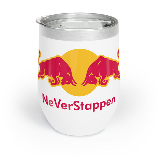 NeVerStappen Red Bull Formula 1 F1 Max Verstappen Wine Tumbler Next Cult Brand