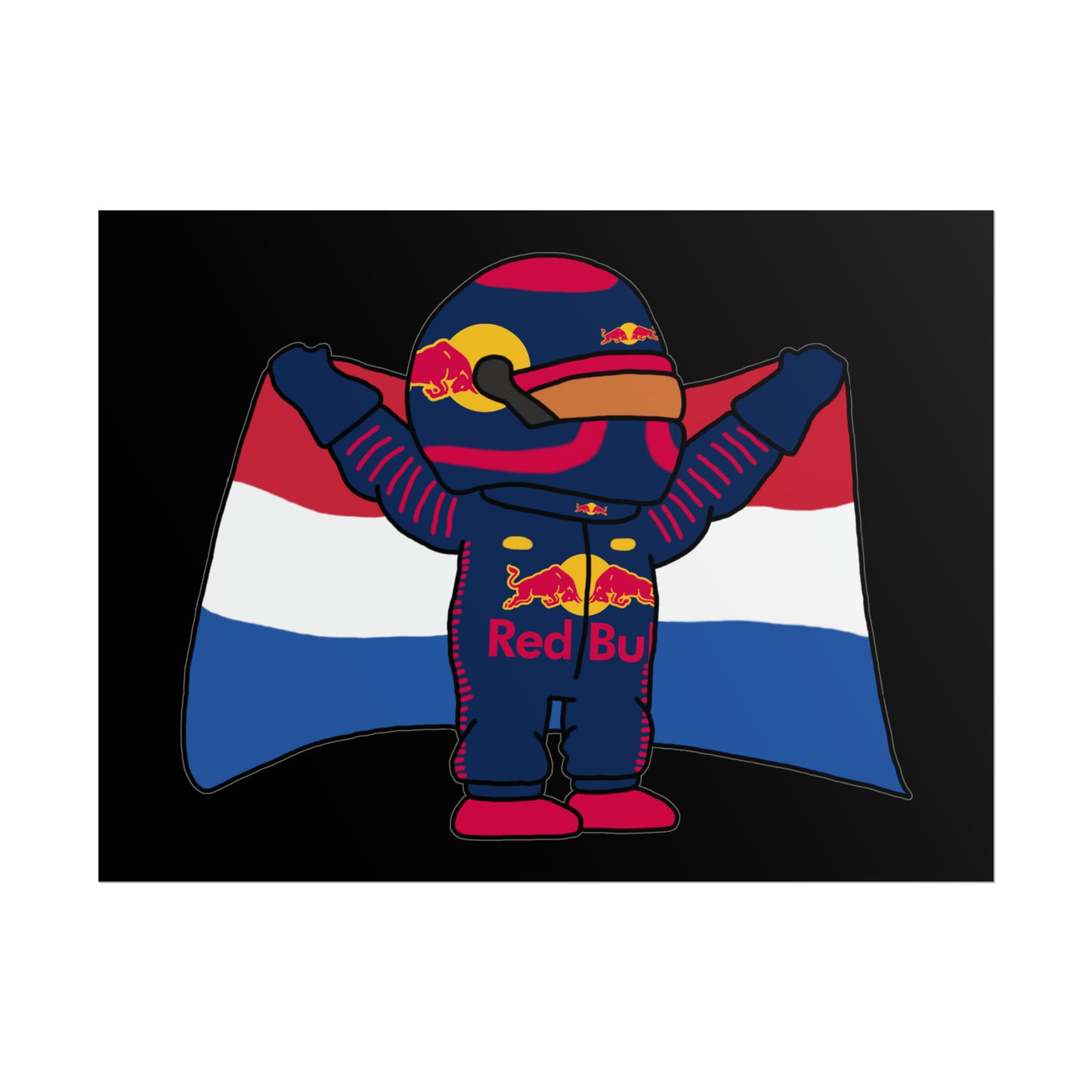 NeVerStappen Red Bull Formula 1 F1 Max Verstappen Poster Posters F1 Max Verstappen Red Bull Printify