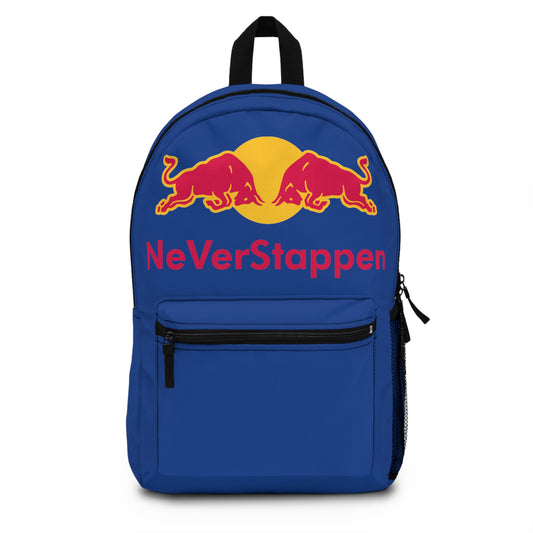 NeVerStappen Red Bull Formula 1 F1 Max Vertsappen Backpack Next Cult Brand