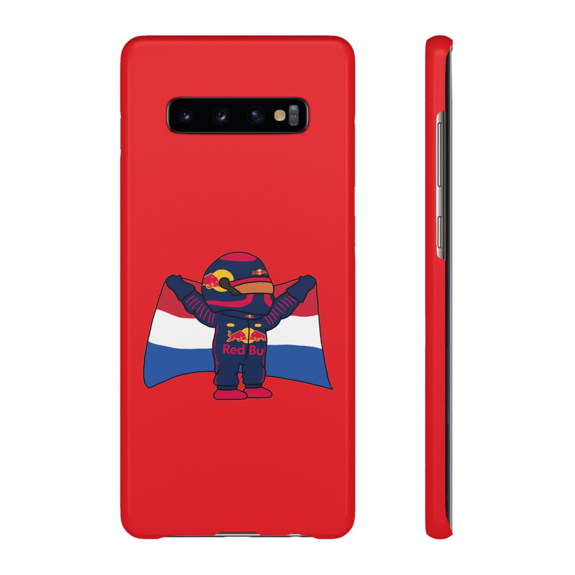 NeVerStappen Red Bull Formula 1 F1 Max Verstappen Snap Case Samsung Galaxy S10 Plus Glossy Mobile Phone Cases F1 Max Verstappen Red Bull Printify