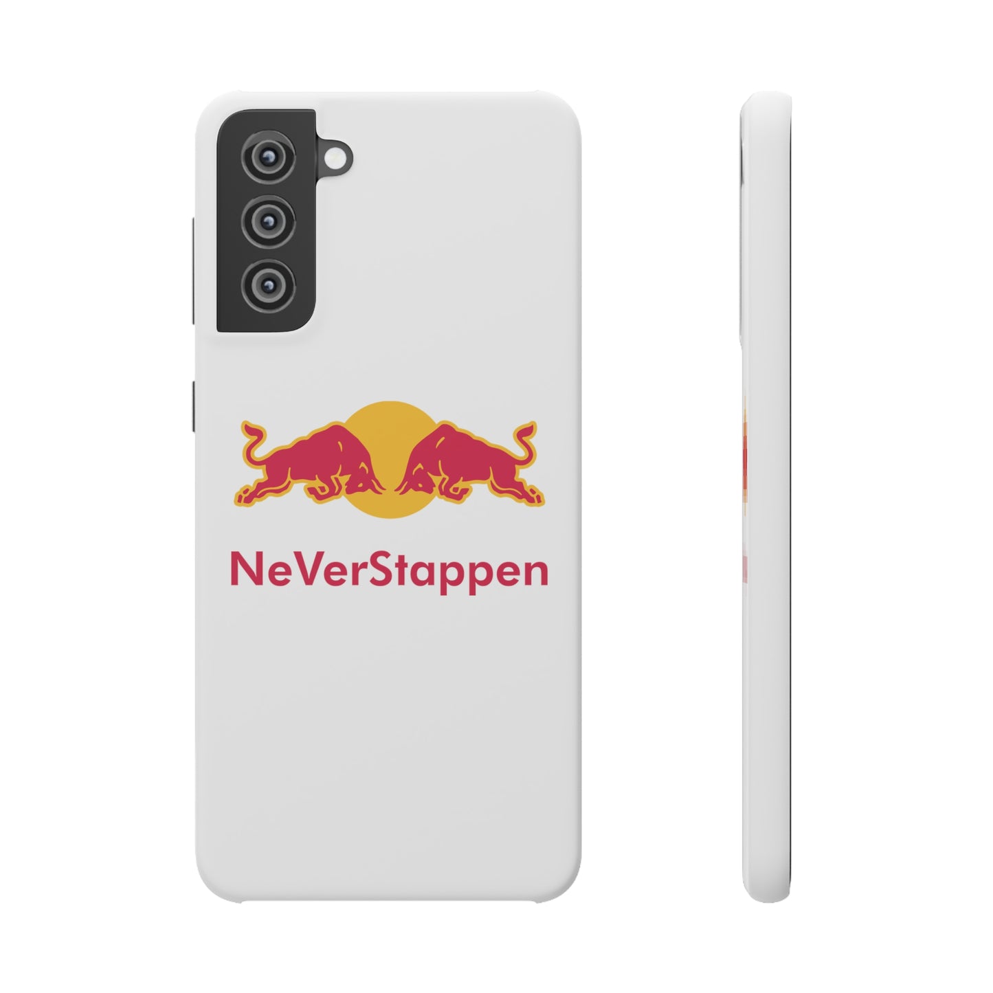 NeVerStappen Red Bull Formula 1 F1 Max Verstappen Snap Case Samsung Galaxy S21 Plus Matte Mobile Phone Cases F1 Max Verstappen Red Bull Printify