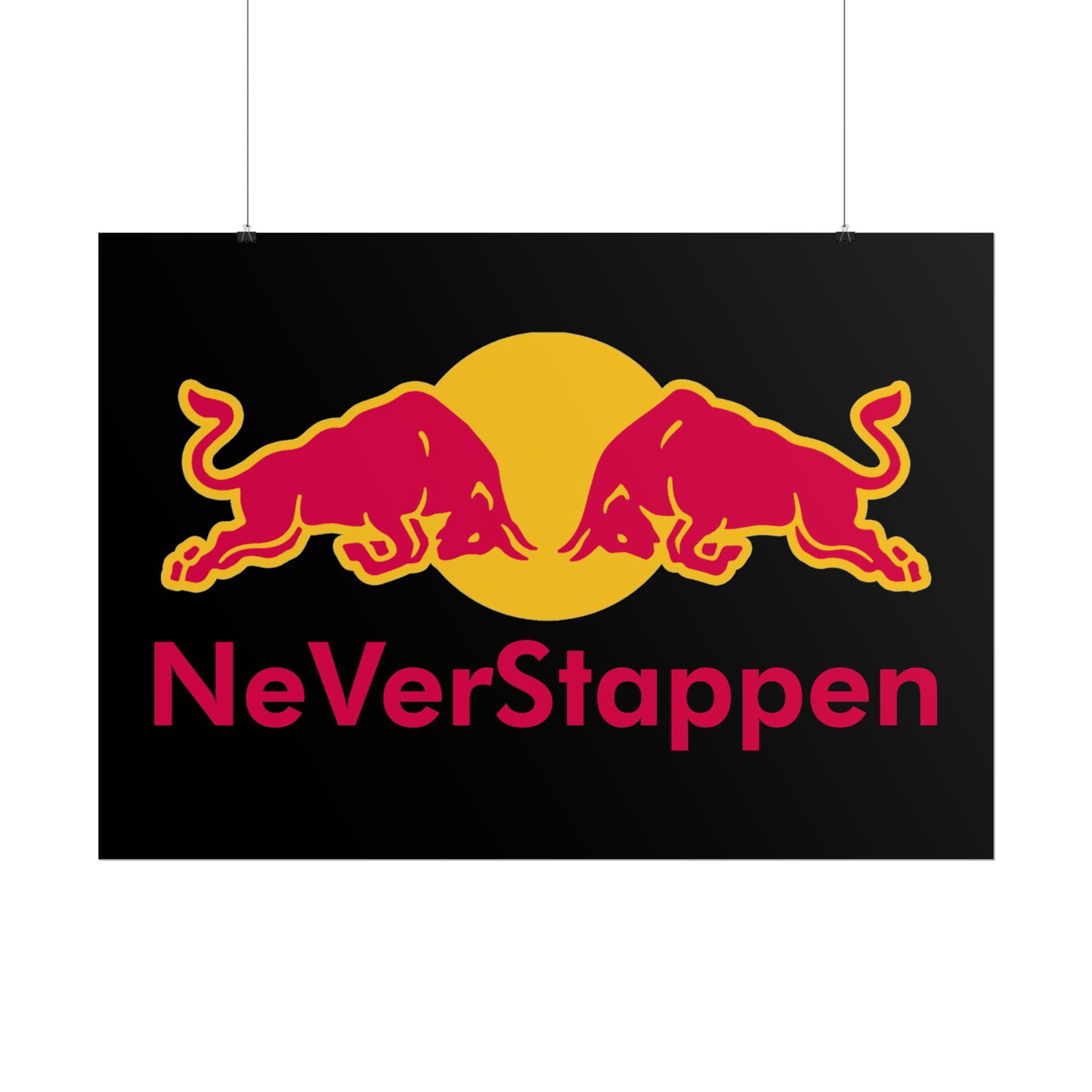 NeVerStappen Red Bull Formula 1 F1 Max Verstappen Poster Posters F1 Max Verstappen Red Bull Printify