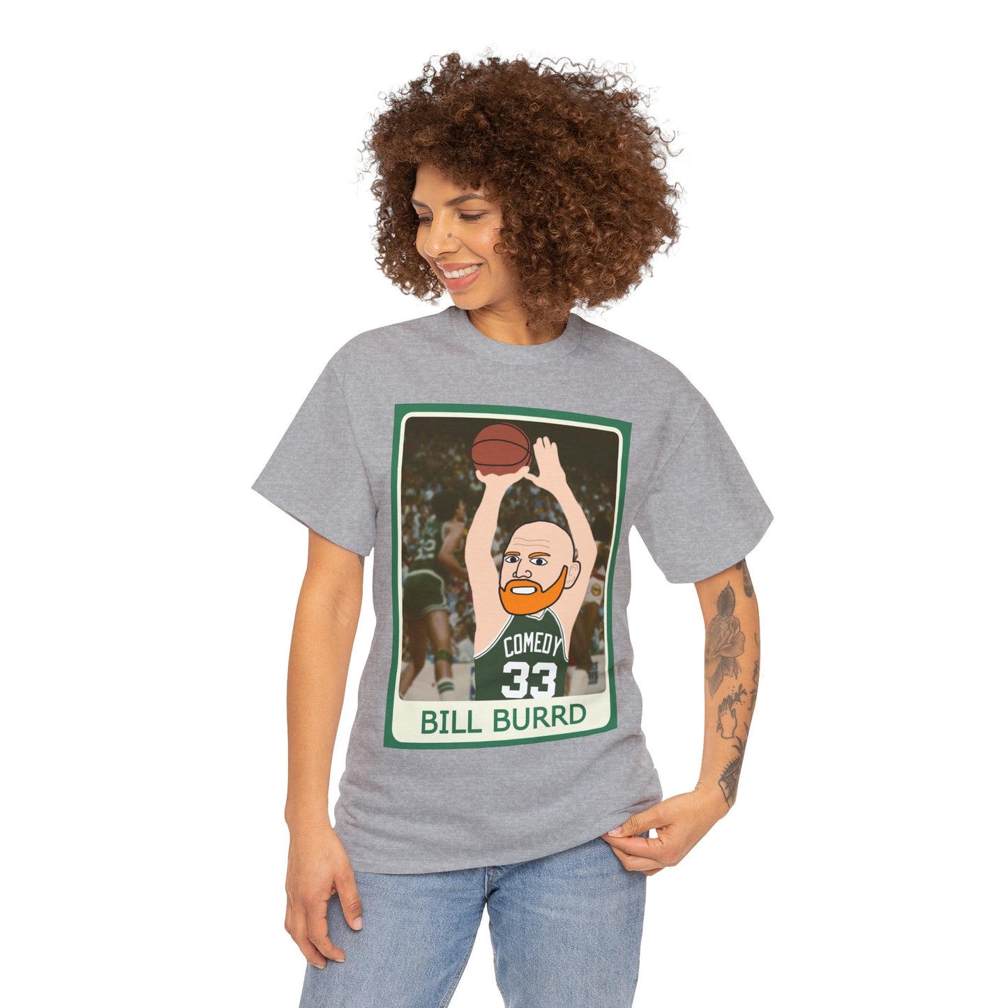 Bill Burr T-shirt Boston Celtics Tshirt Larry Bird Shirt Monday Morning Podcast Merch Podcast Gift Celtics Fan Gift Basketball Fan Gift T-shirts Basketball Bill Burr Boston Celtics Monday Morning Podcast NBA Podcasts Stand-up Comedy Printify