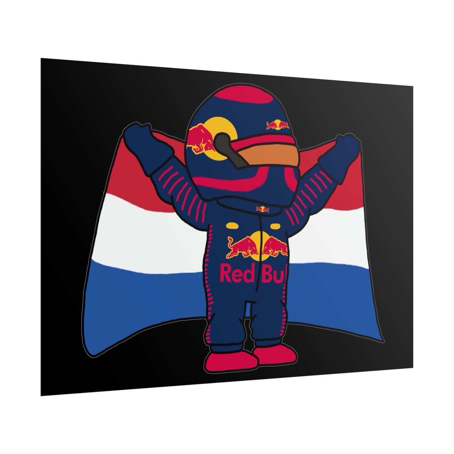 NeVerStappen Red Bull Formula 1 F1 Max Verstappen Poster Posters F1 Max Verstappen Red Bull Printify