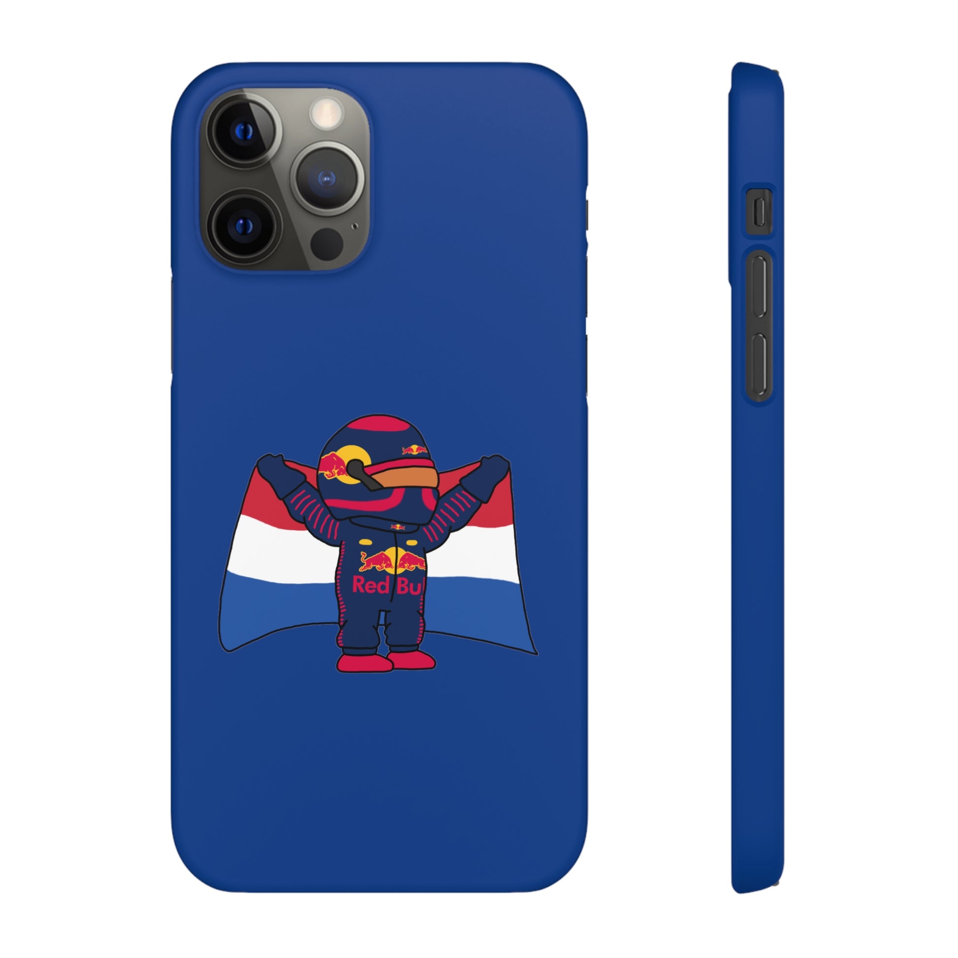 NeVerStappen Red Bull Formula 1 F1 Max Verstappen Snap Case iPhone 12 Pro Matte Mobile Phone Cases F1 Max Verstappen Red Bull Printify