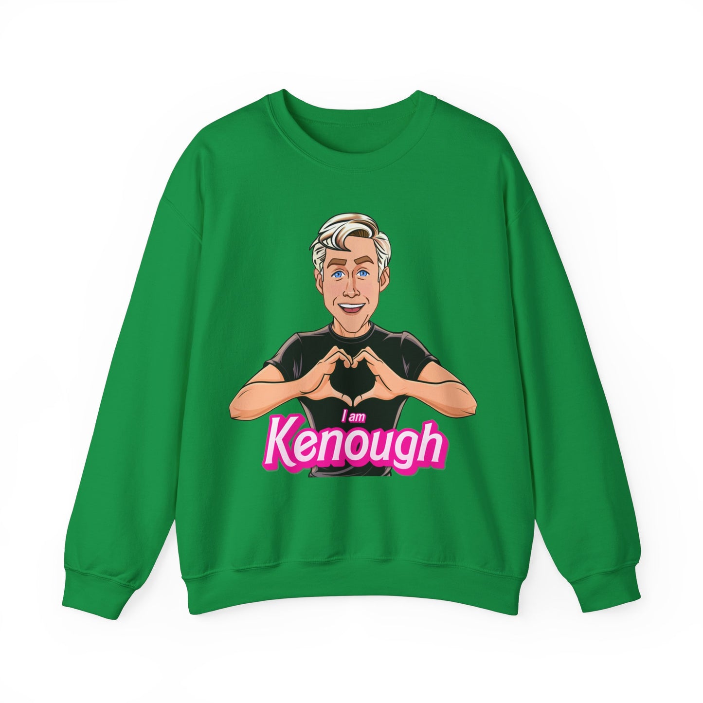 I am Kenough Ryan Gosling Ken Barbie Movie Unisex Heavy Blend Crewneck Sweatshirt Next Cult Brand