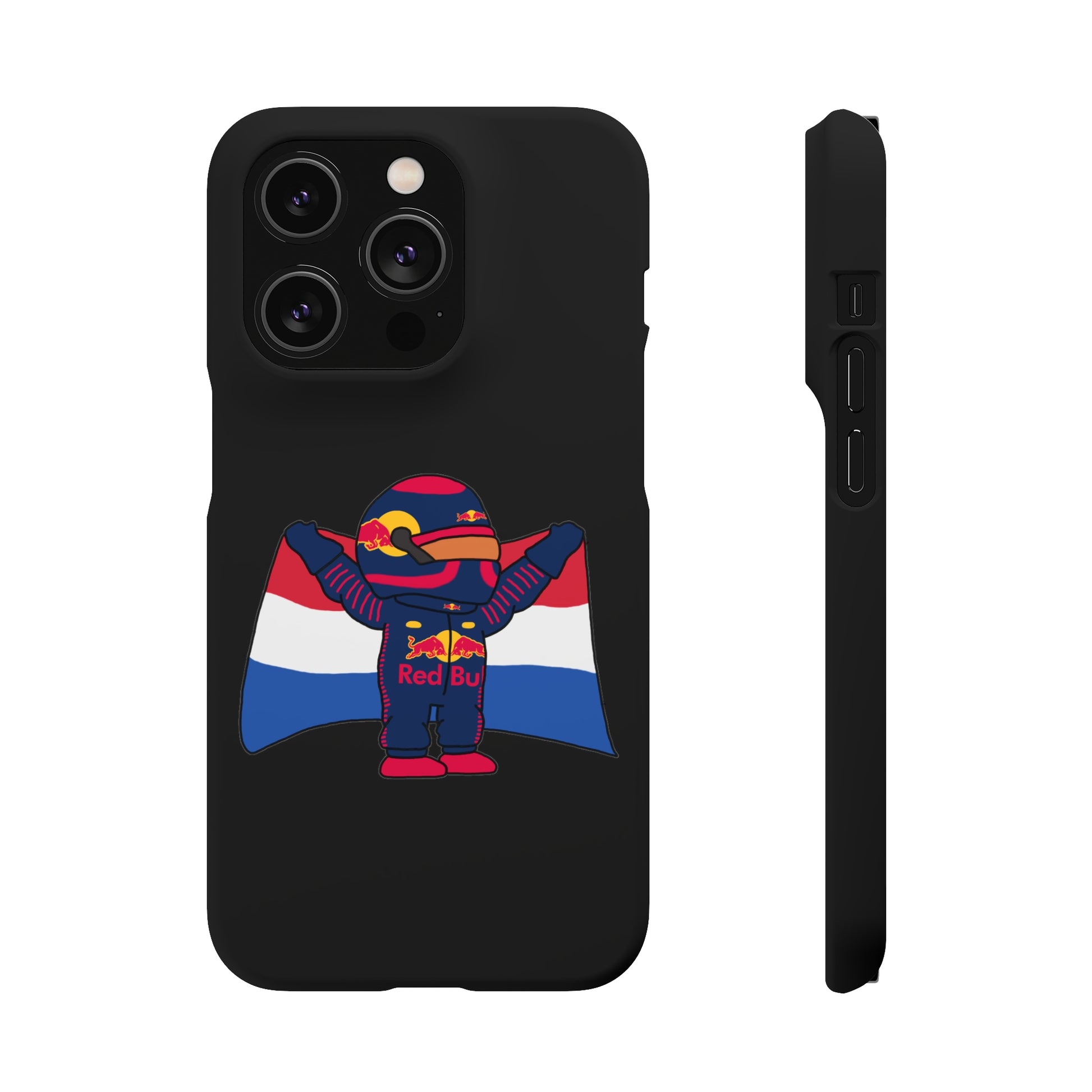 NeVerStappen Red Bull Formula 1 F1 Max Verstappen Snap Case iPhone 14 Pro Matte Mobile Phone Cases F1 Max Verstappen Red Bull Printify