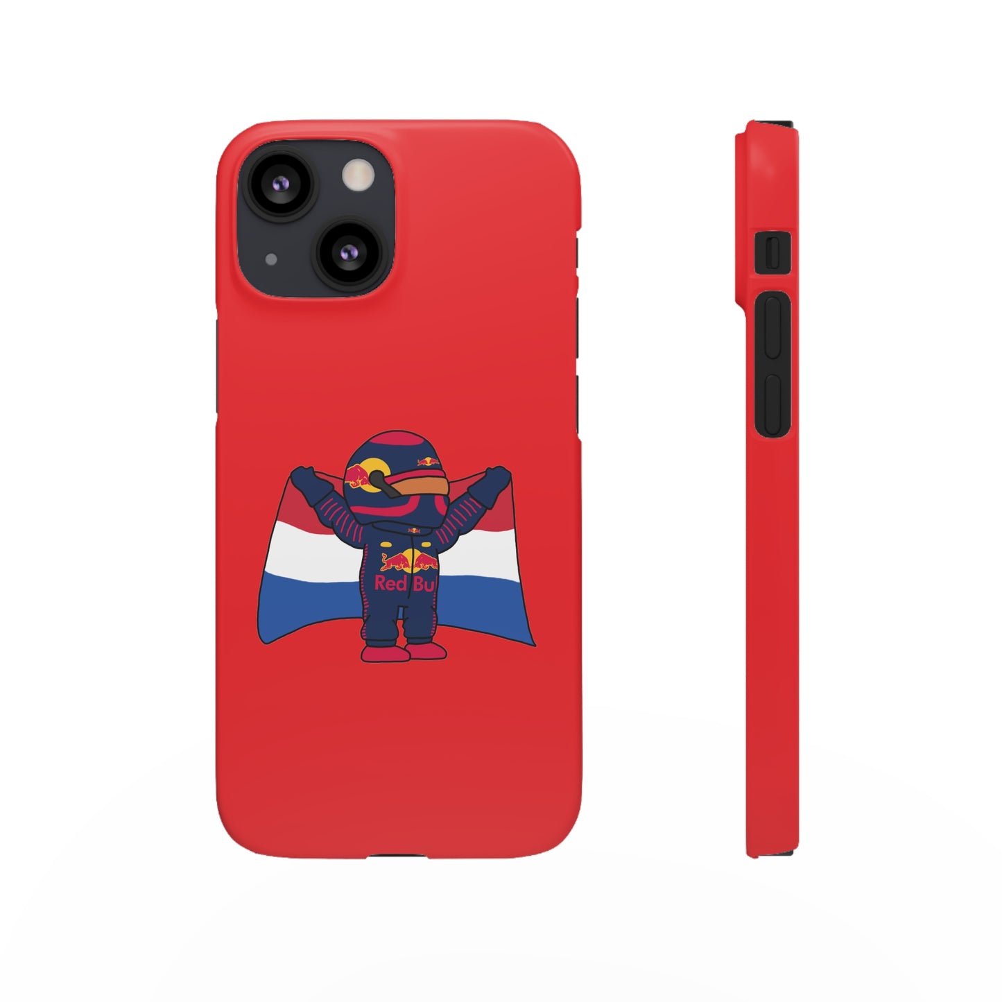 NeVerStappen Red Bull Formula 1 F1 Max Verstappen Snap Case iPhone 13 Mini Matte Mobile Phone Cases F1 Max Verstappen Red Bull Printify