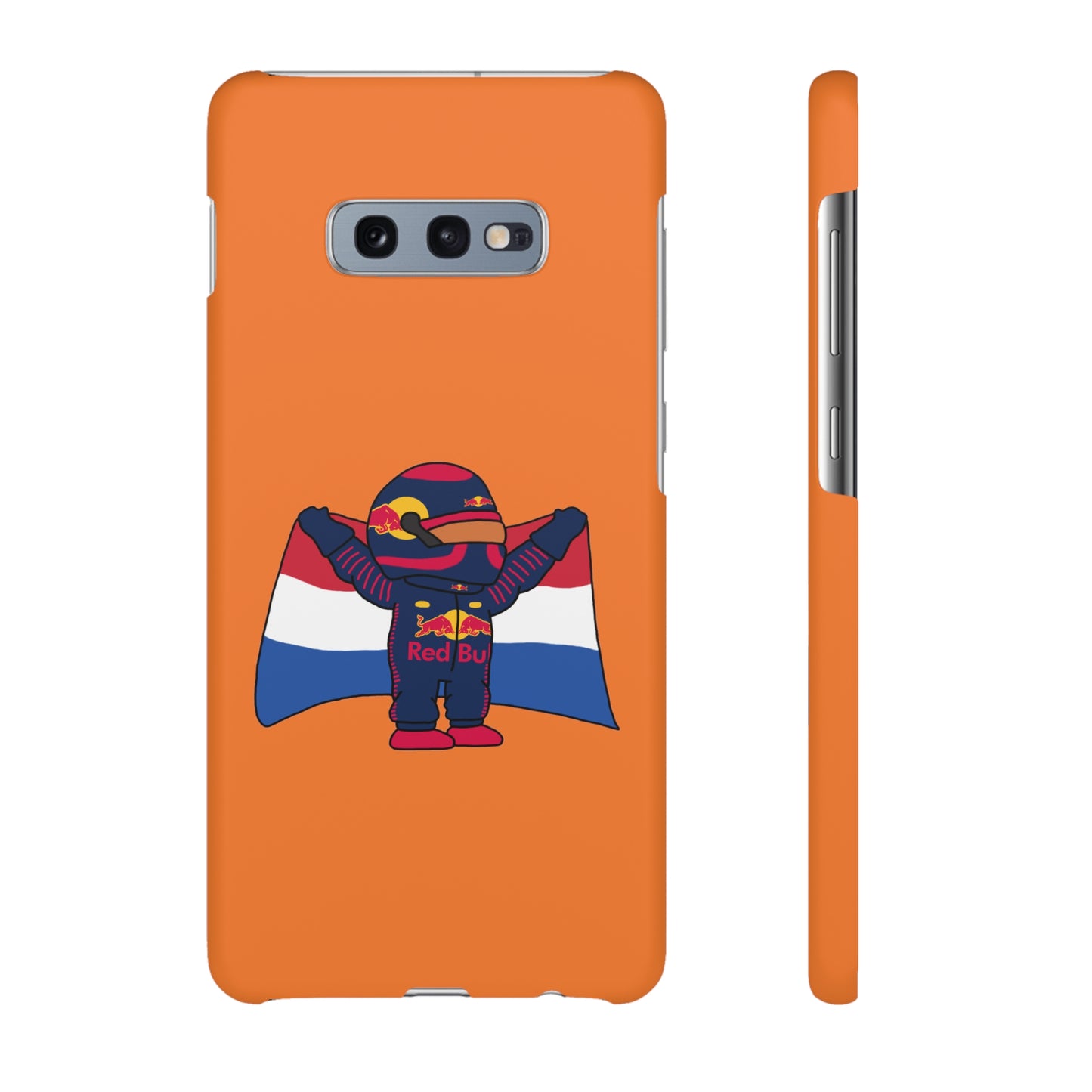 NeVerStappen Red Bull Formula 1 F1 Max Verstappen Snap Case Samsung Galaxy S10E Matte Mobile Phone Cases F1 Max Verstappen Red Bull Printify