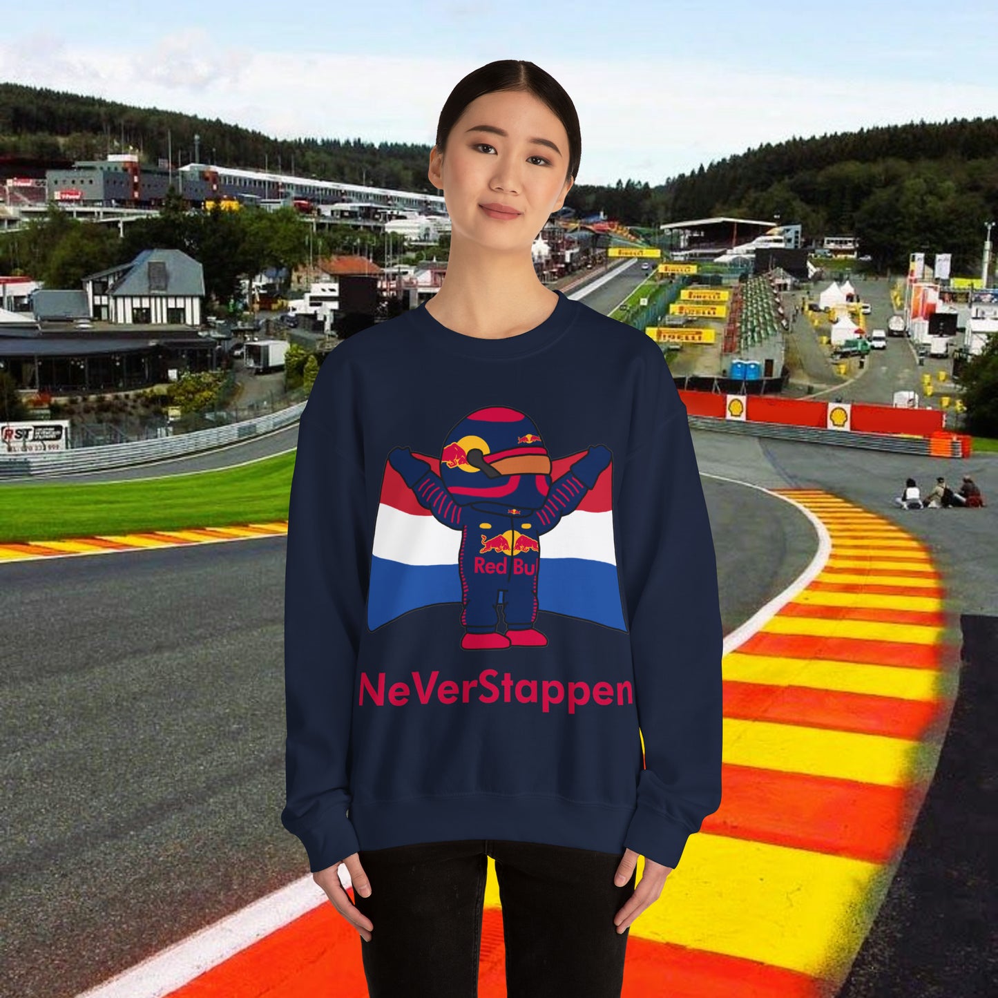 Max Verstappen Jumper Verstappen Sweatshirt Red Bull Sweater F1 Jumper Formula 1 Sweatshirt F1 Gift Formula 1 Gift Red Bull Fan Gift Racing Navy Sweatshirts F1 Max Verstappen Red Bull Printify