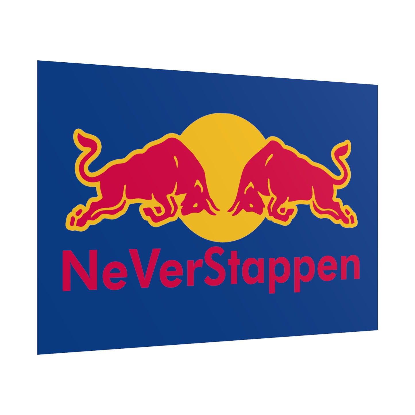 NeVerStappen Red Bull Formula 1 F1 Max Verstappen Poster Posters F1 Max Verstappen Red Bull Printify