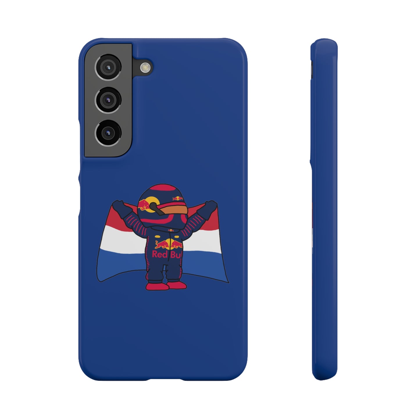 NeVerStappen Red Bull Formula 1 F1 Max Verstappen Snap Case Samsung Galaxy S22 Glossy Mobile Phone Cases F1 Max Verstappen Red Bull Printify