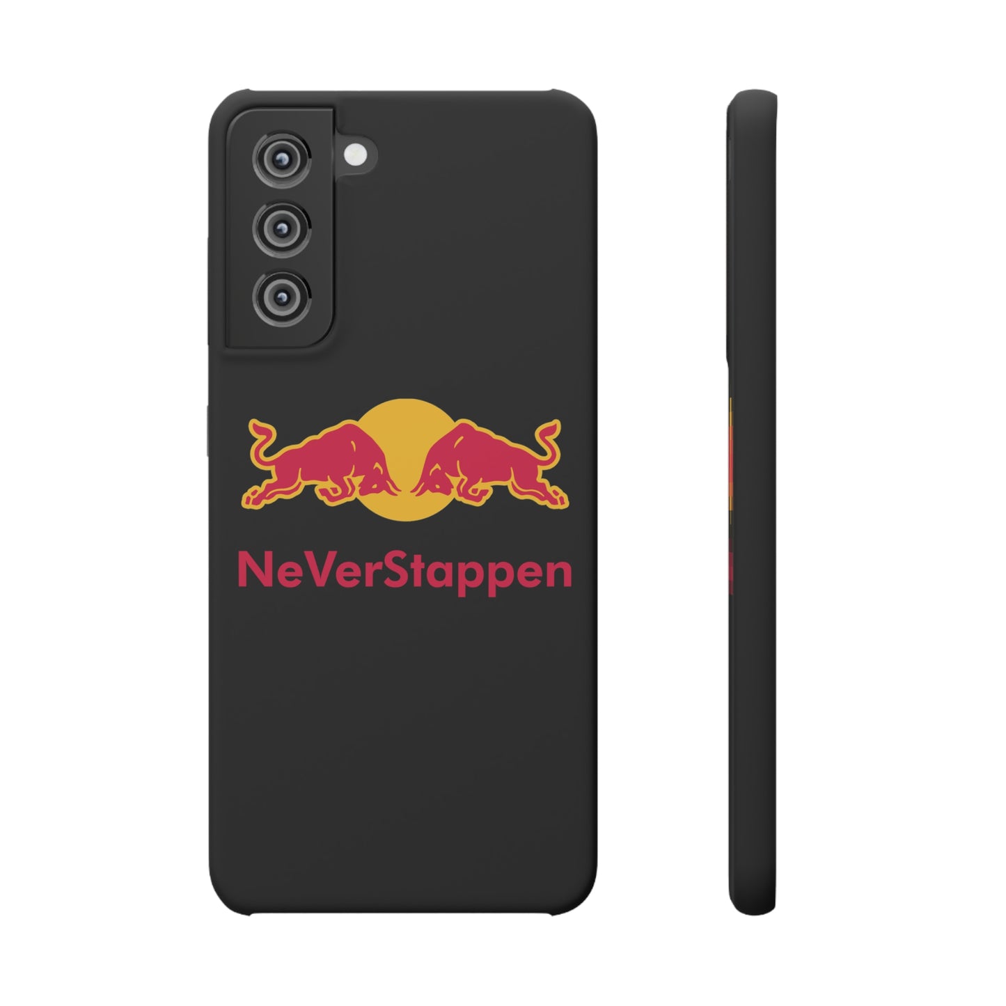 NeVerStappen Red Bull Formula 1 F1 Max Verstappen Snap Case Samsung Galaxy S21 FE Matte Mobile Phone Cases F1 Max Verstappen Red Bull Printify