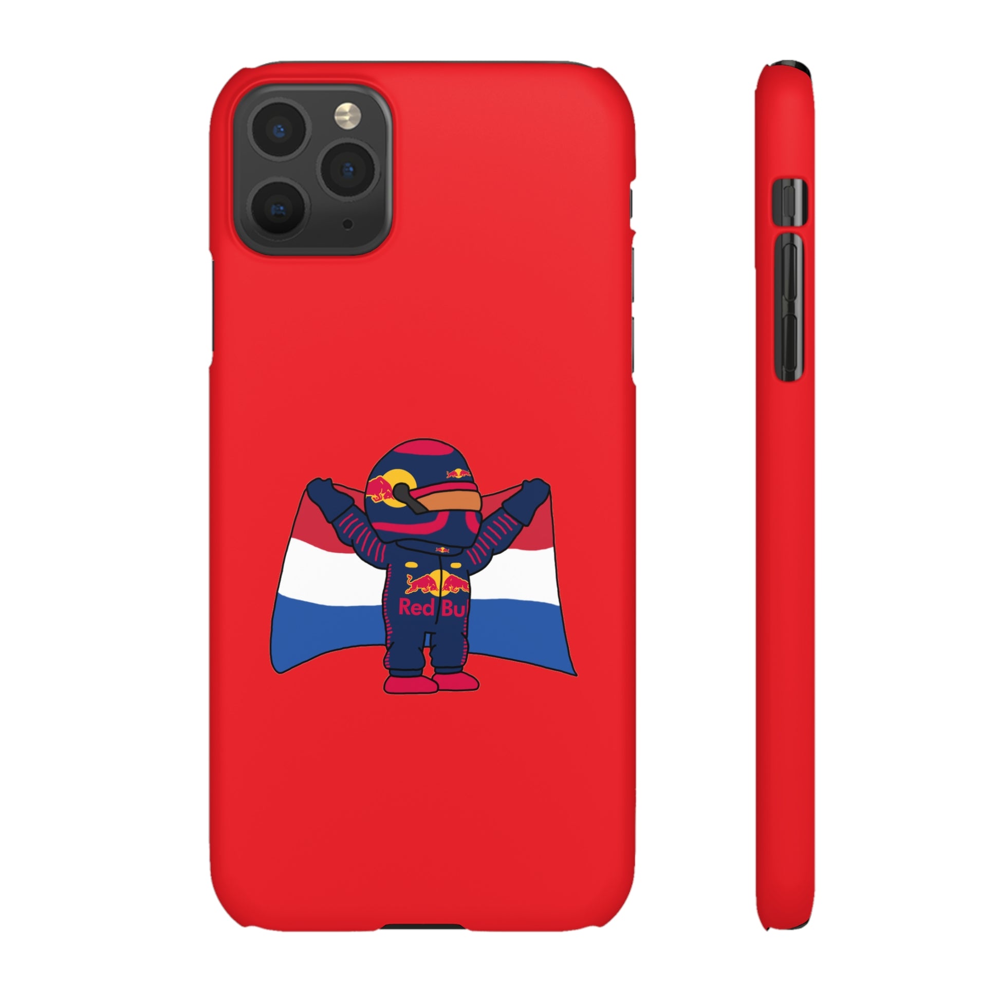 NeVerStappen Red Bull Formula 1 F1 Max Verstappen Snap Case iPhone 11 Pro Max Matte Mobile Phone Cases F1 Max Verstappen Red Bull Printify