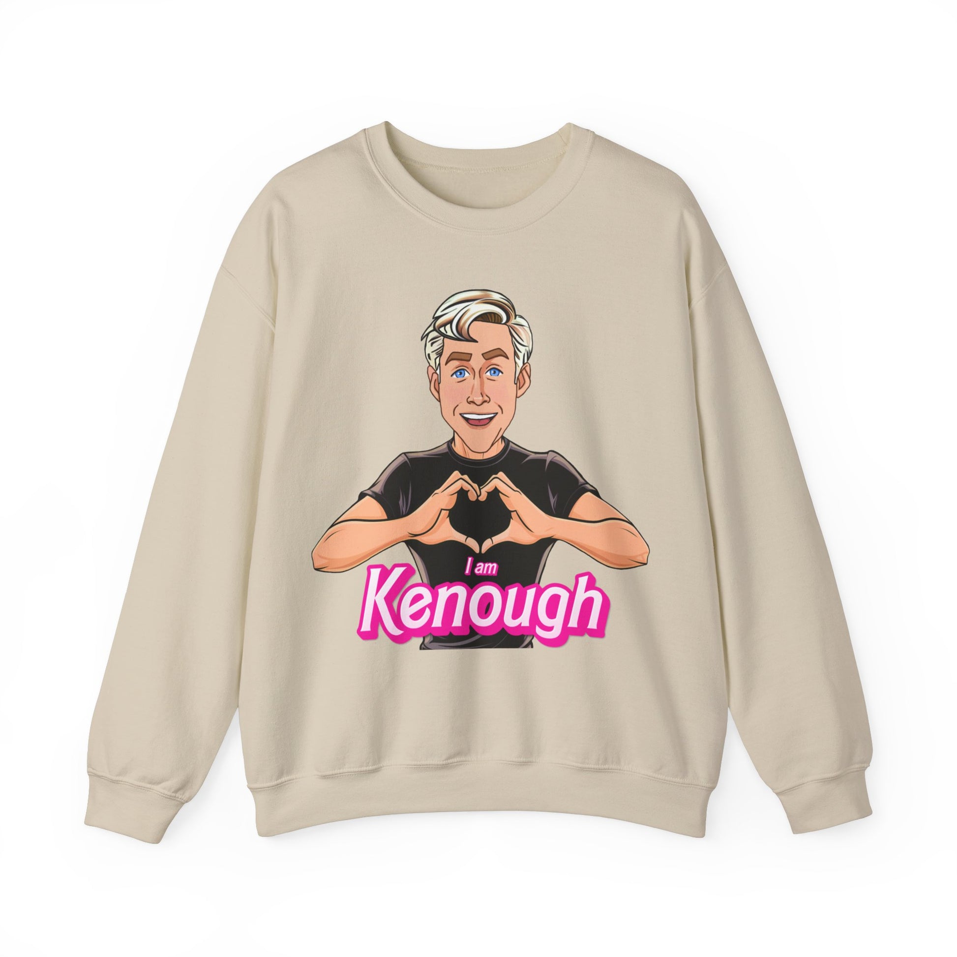 I am Kenough Ryan Gosling Ken Barbie Movie Unisex Heavy Blend Crewneck Sweatshirt Next Cult Brand