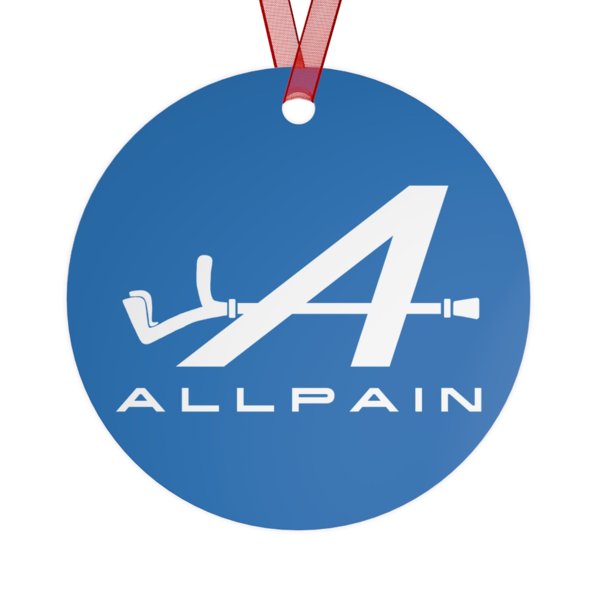 Allpain Alpine F1 Formula 1 Pierre Gasly Esteban OconMetal Ornament Next Cult Brand Alpine, F1