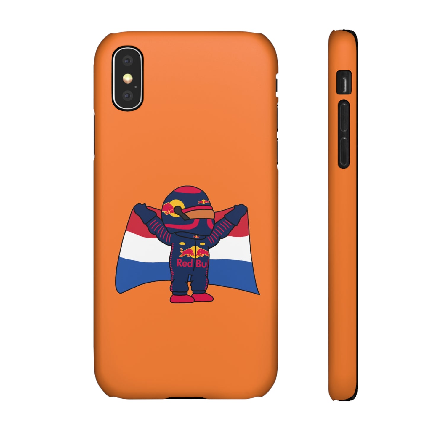 NeVerStappen Red Bull Formula 1 F1 Max Verstappen Snap Case iPhone X Matte Mobile Phone Cases F1 Max Verstappen Red Bull Printify