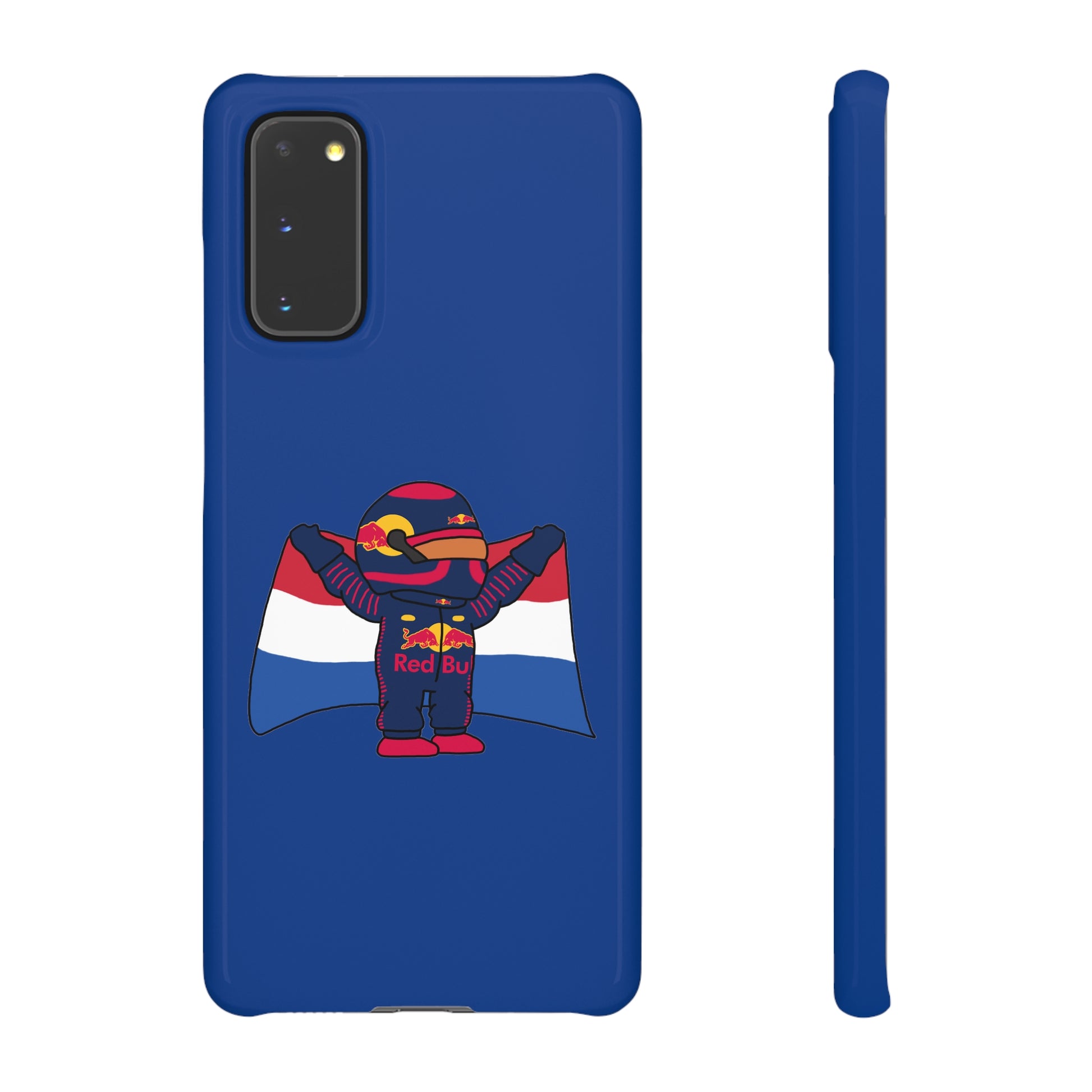 NeVerStappen Red Bull Formula 1 F1 Max Verstappen Snap Case Samsung Galaxy S20 Glossy Mobile Phone Cases F1 Max Verstappen Red Bull Printify