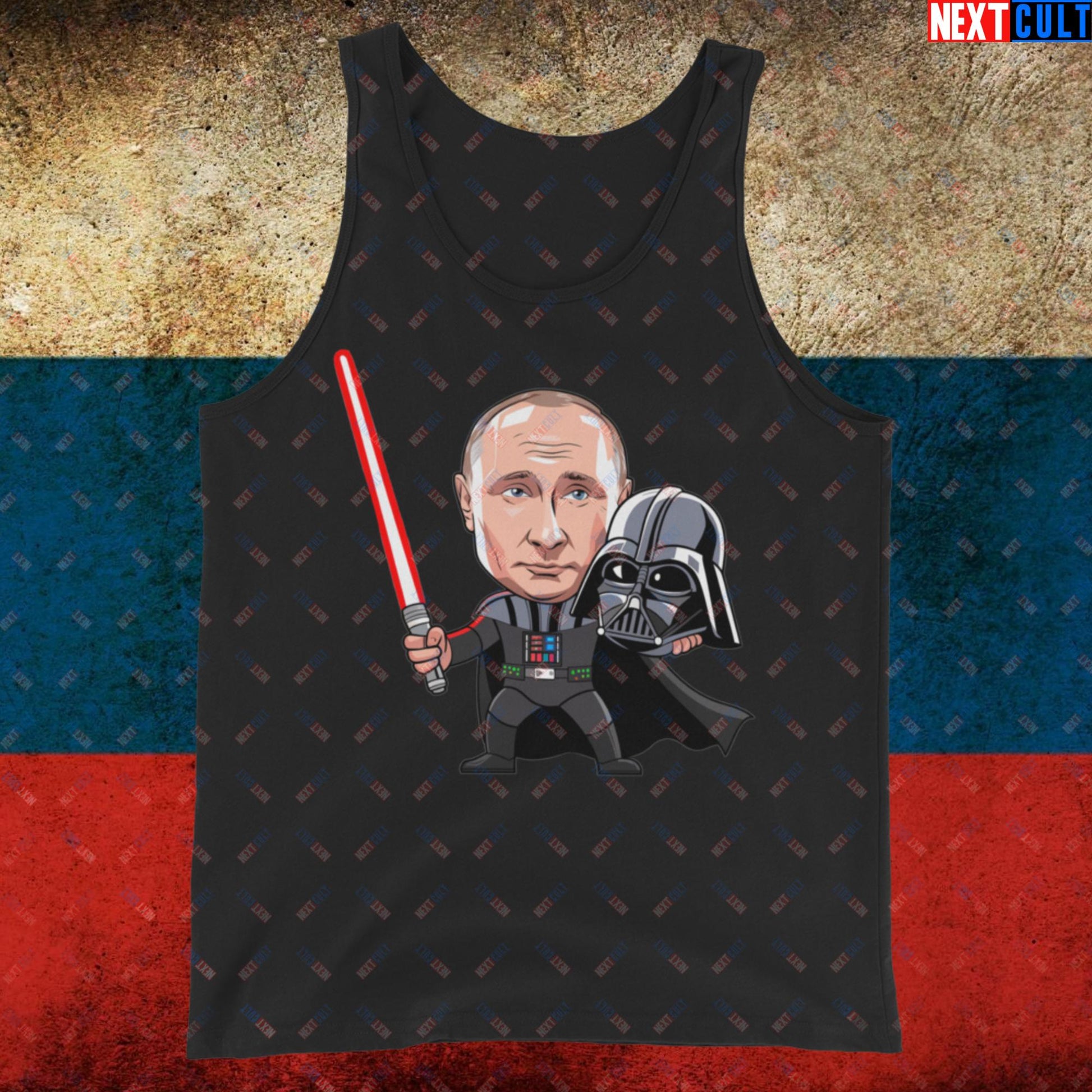 Anti Vladimir Putin Darth Vader Tank Top Black Tank Tops Politics Vladimir Putin Next Cult Brand