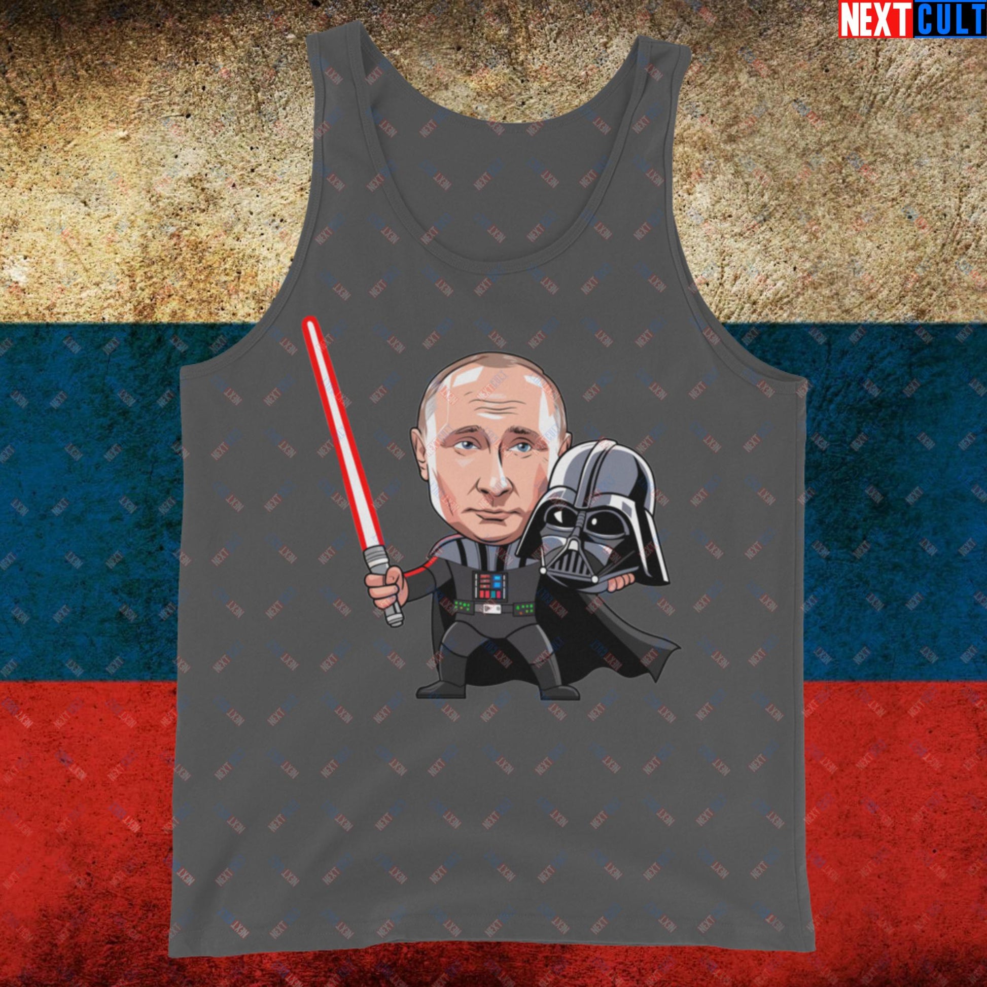 Anti Vladimir Putin Darth Vader Tank Top Asphalt Tank Tops Politics Vladimir Putin Next Cult Brand