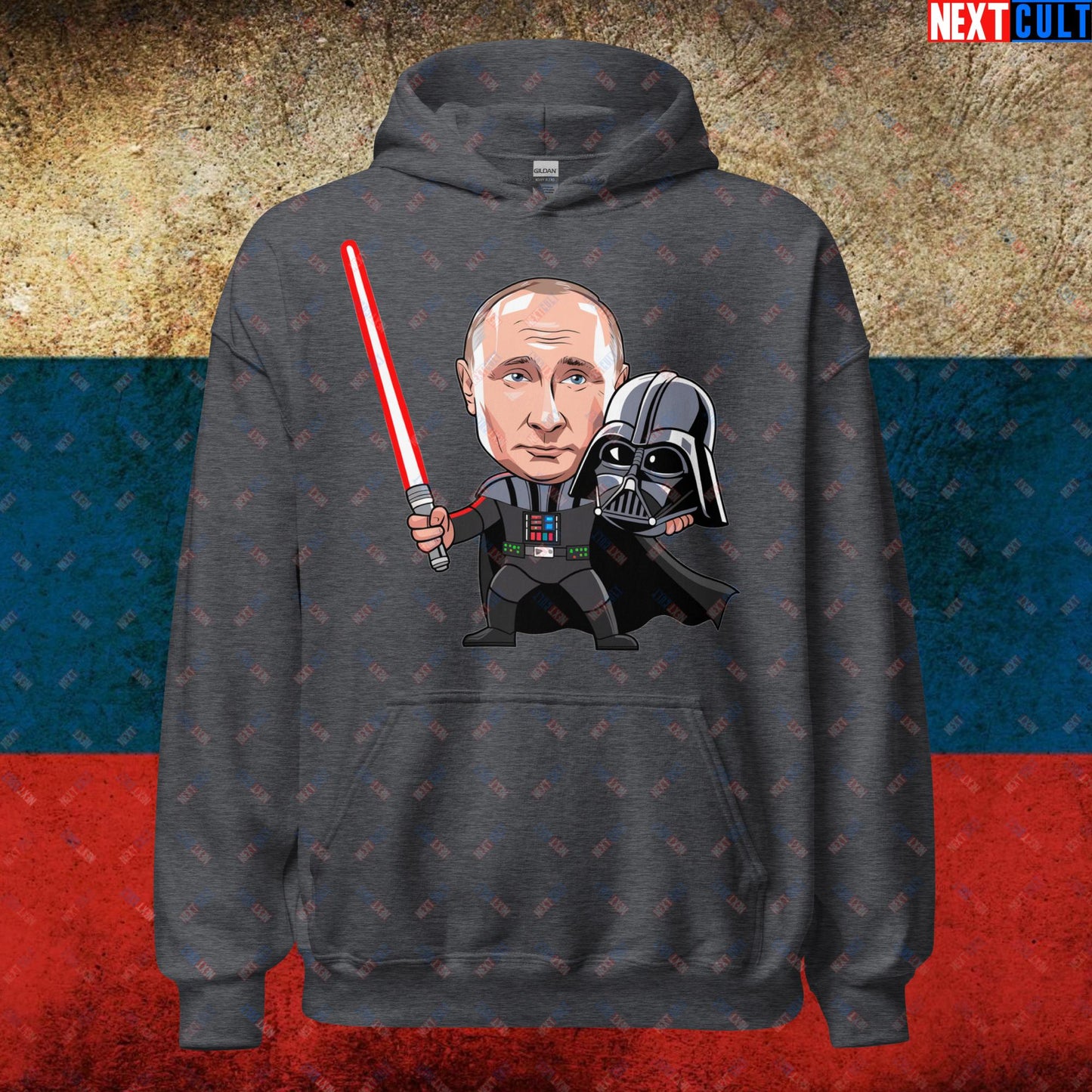 Anti Vladimir Putin Darth Vader Unisex Hoodie Next Cult Brand